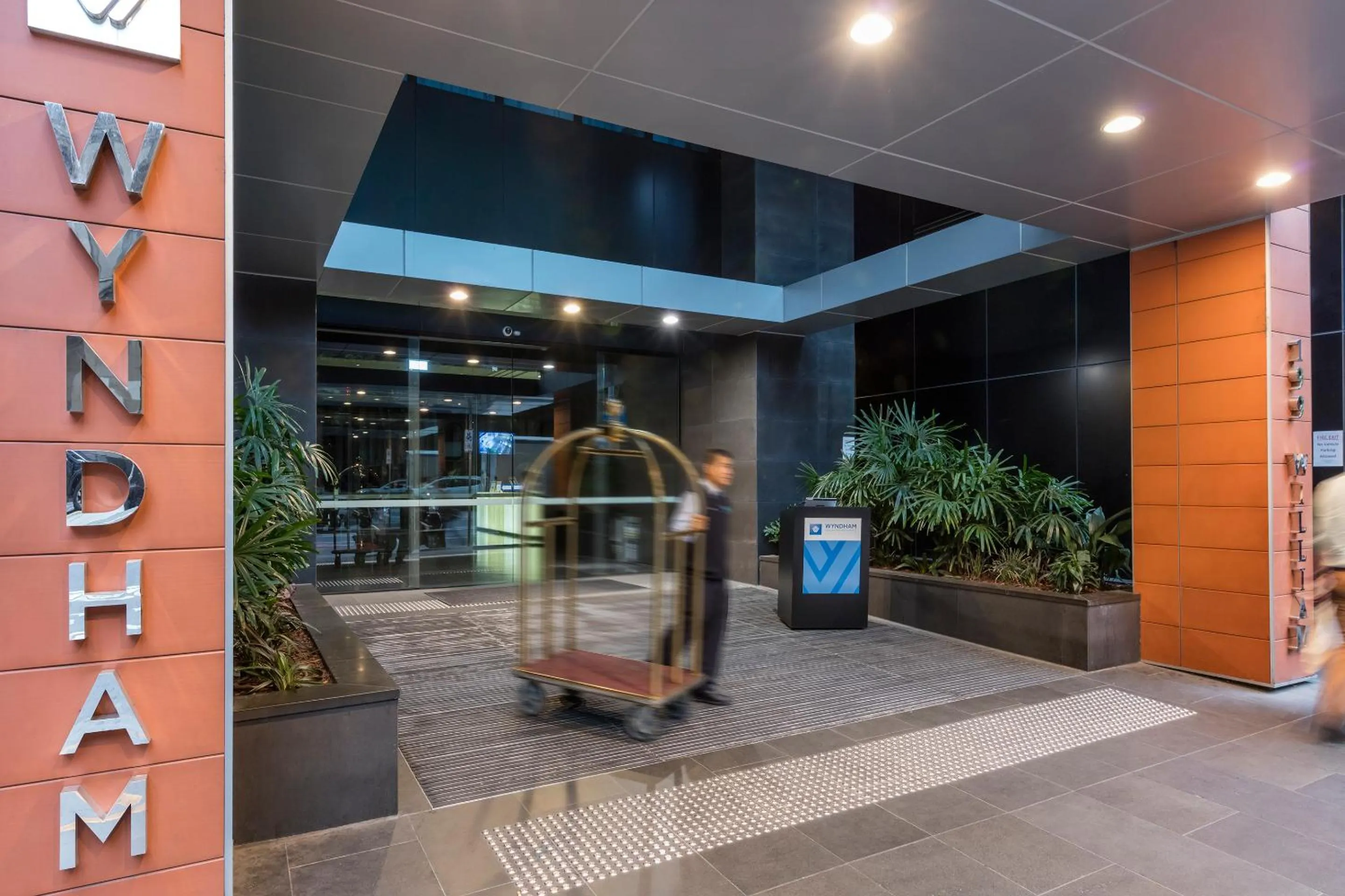 Staff in Wyndham Hotel Melbourne