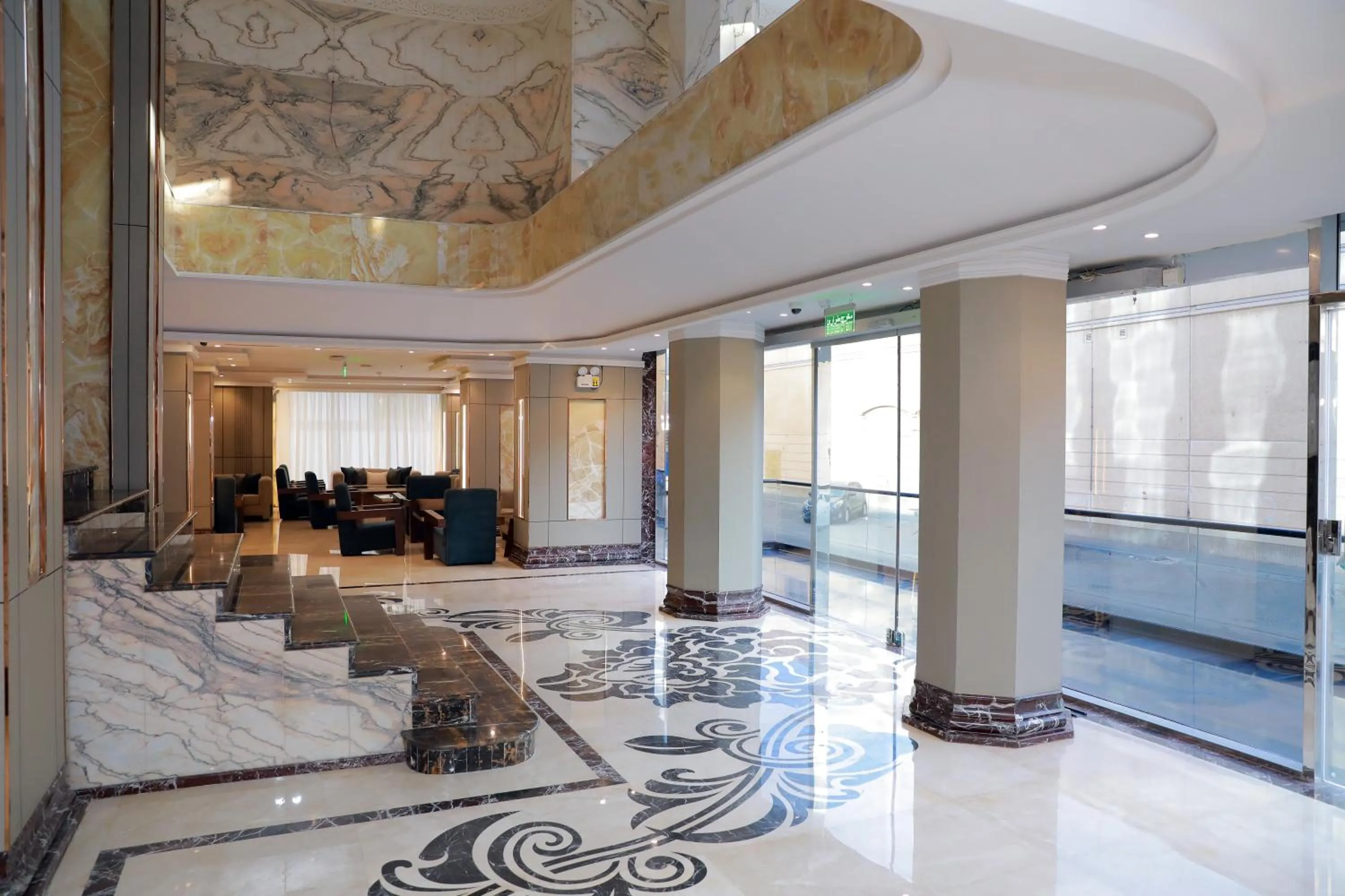 Lobby or reception in Aluya Hotel