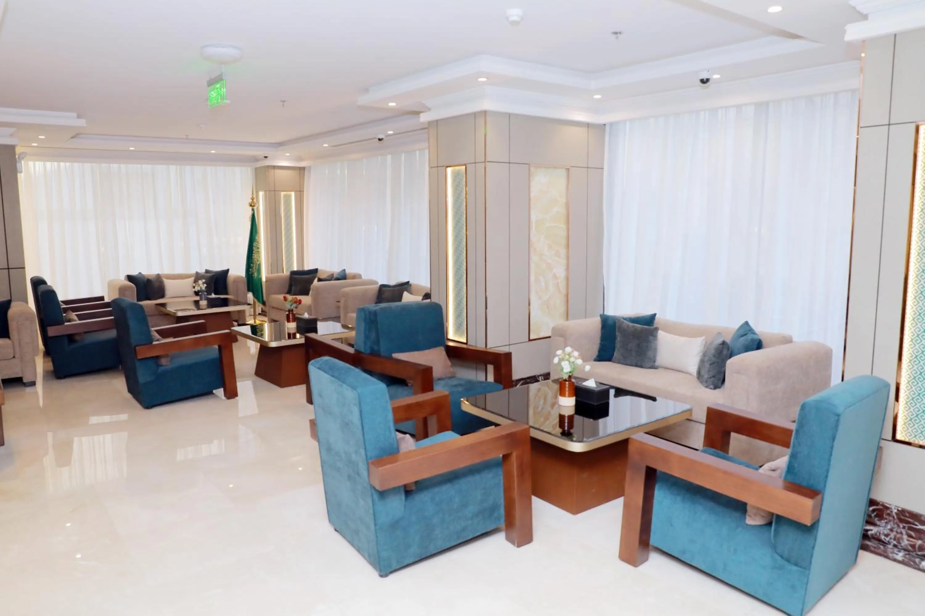 Lobby or reception in Aluya Hotel