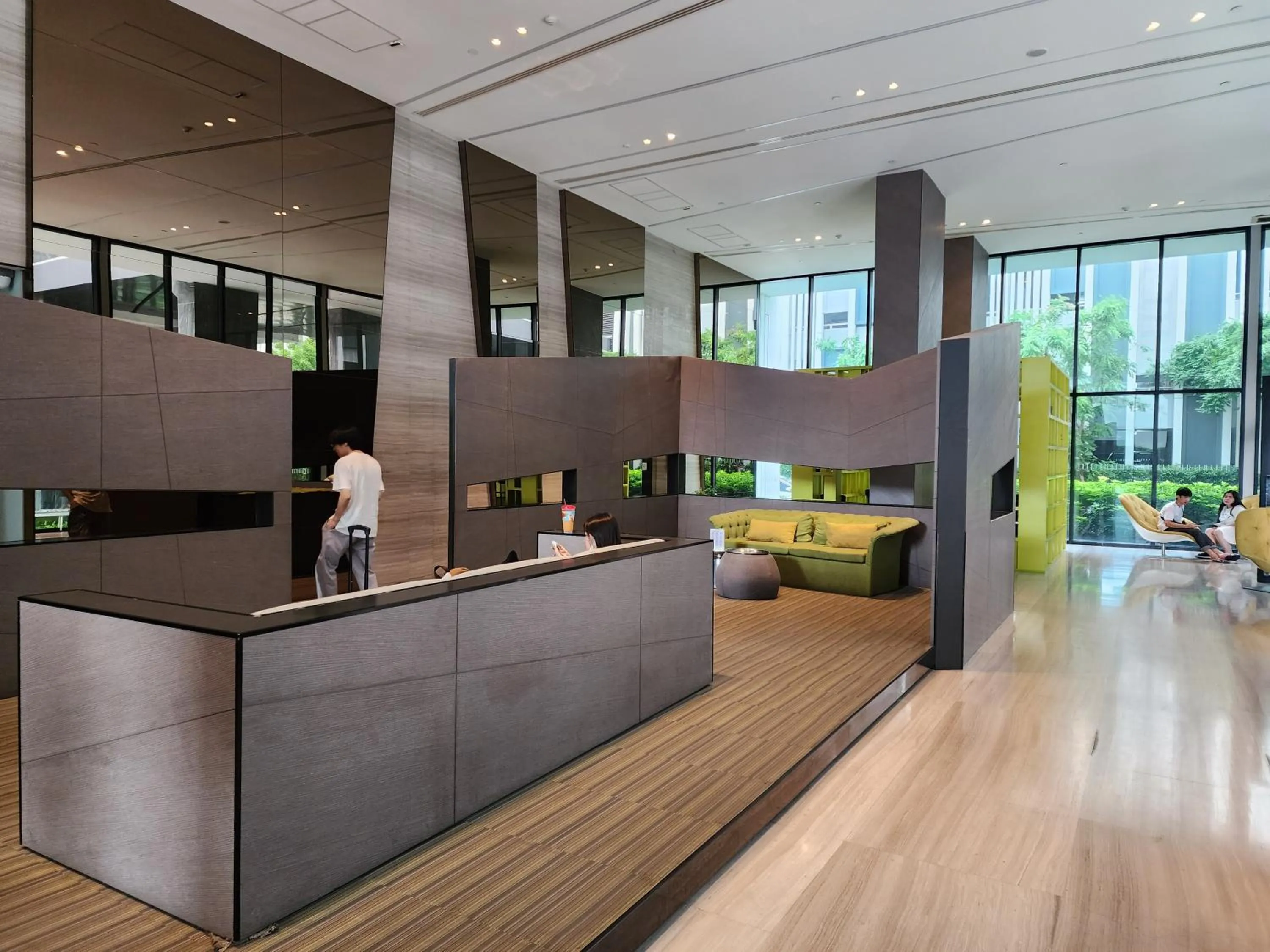 Lobby or reception in THE BASE Central Pattaya