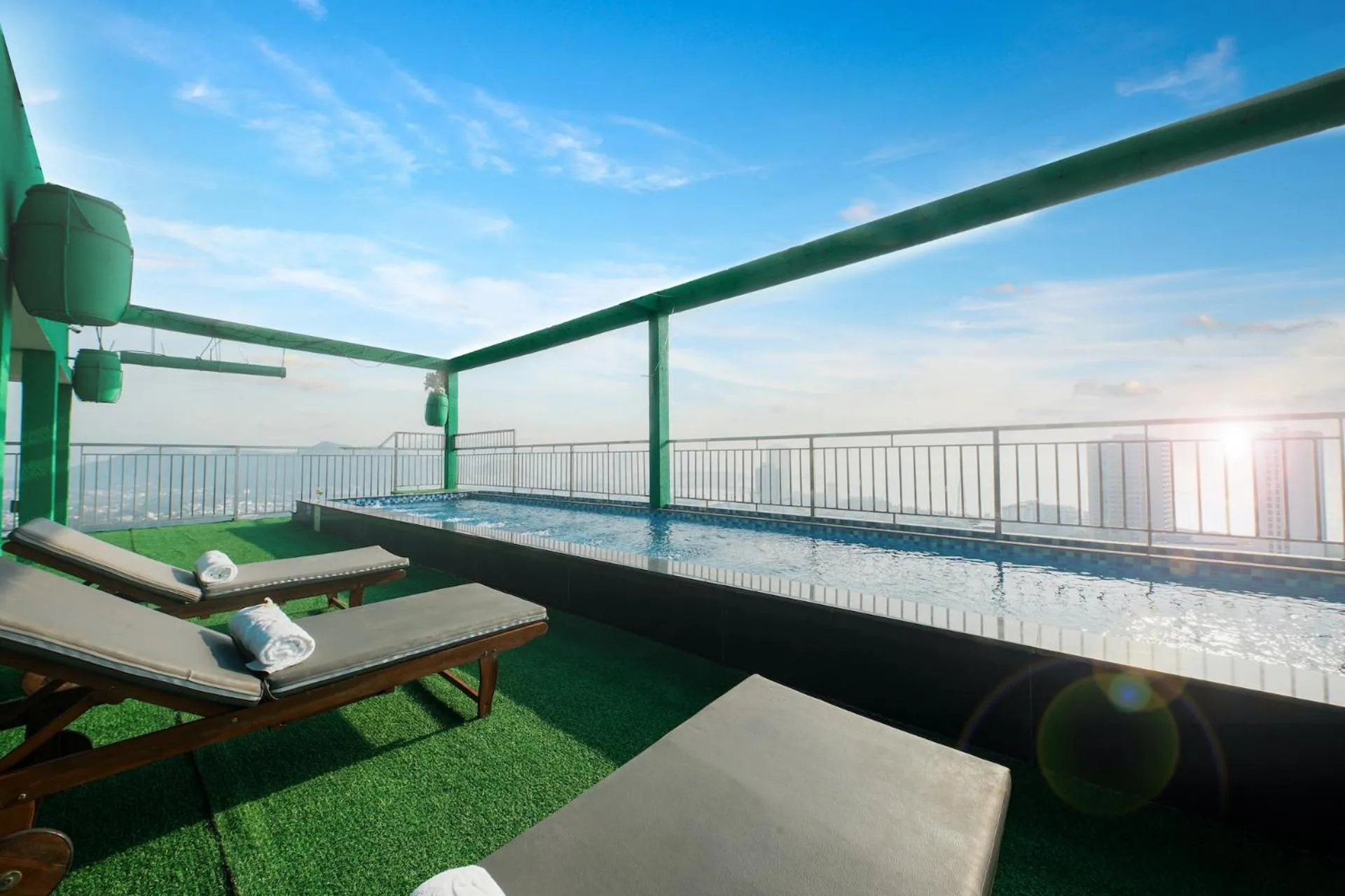 Swimming pool in Napoleon Nha Trang Hotel