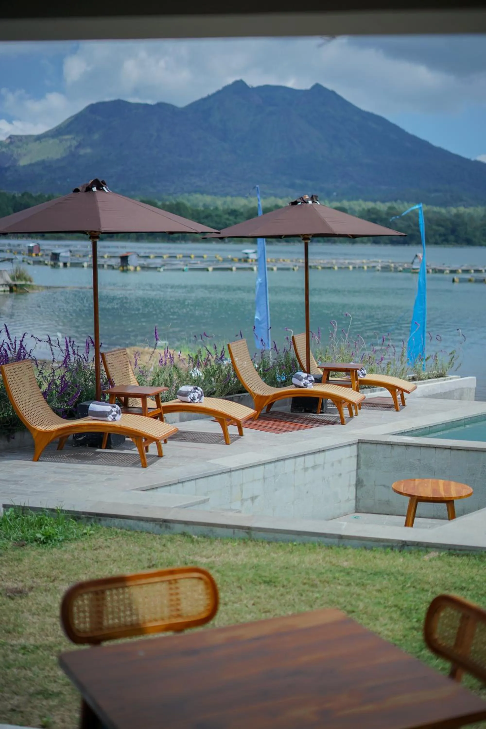 sunbed in Agua Hotel