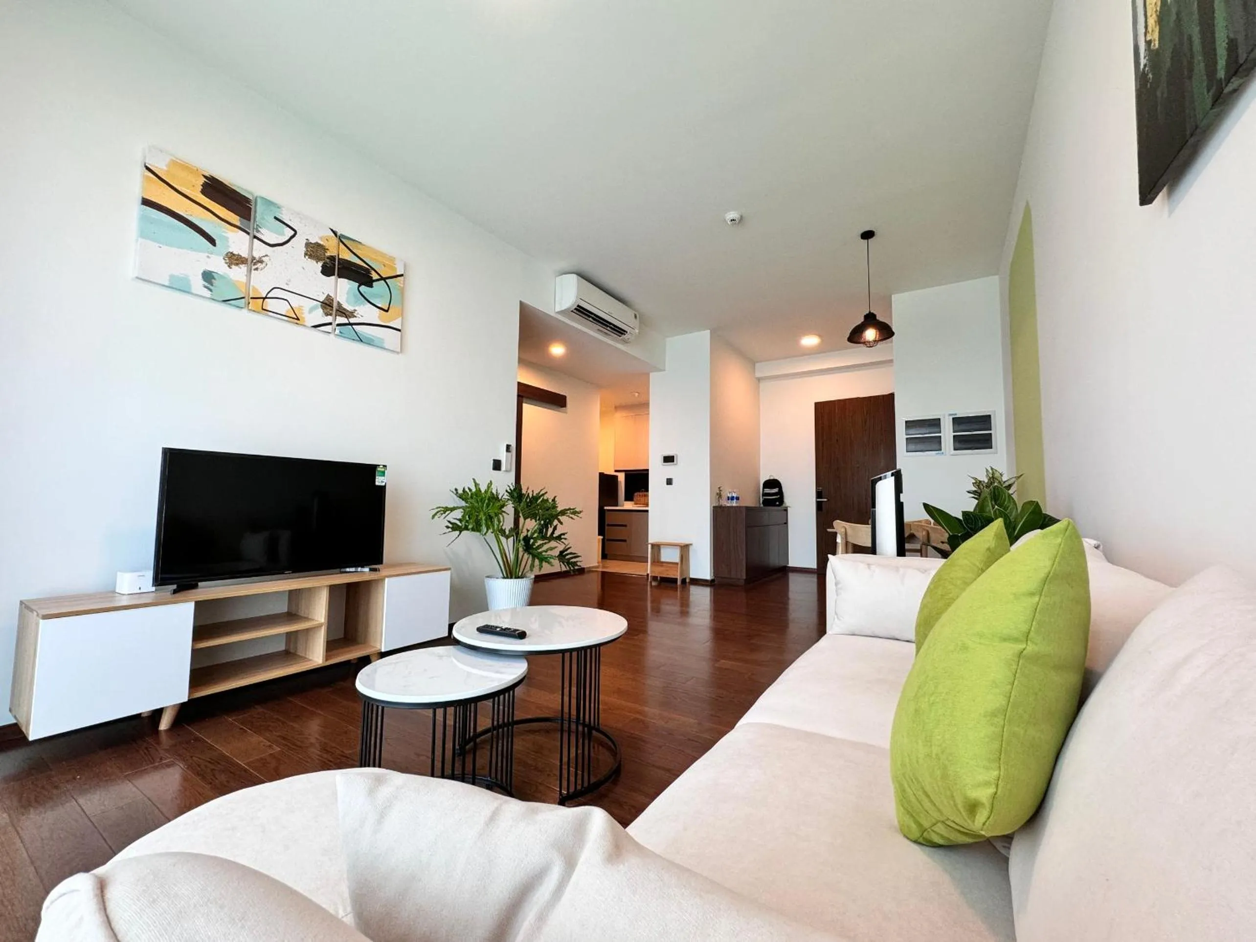 Living room in Homie's Dedge Thao Dien Luxury Apartment