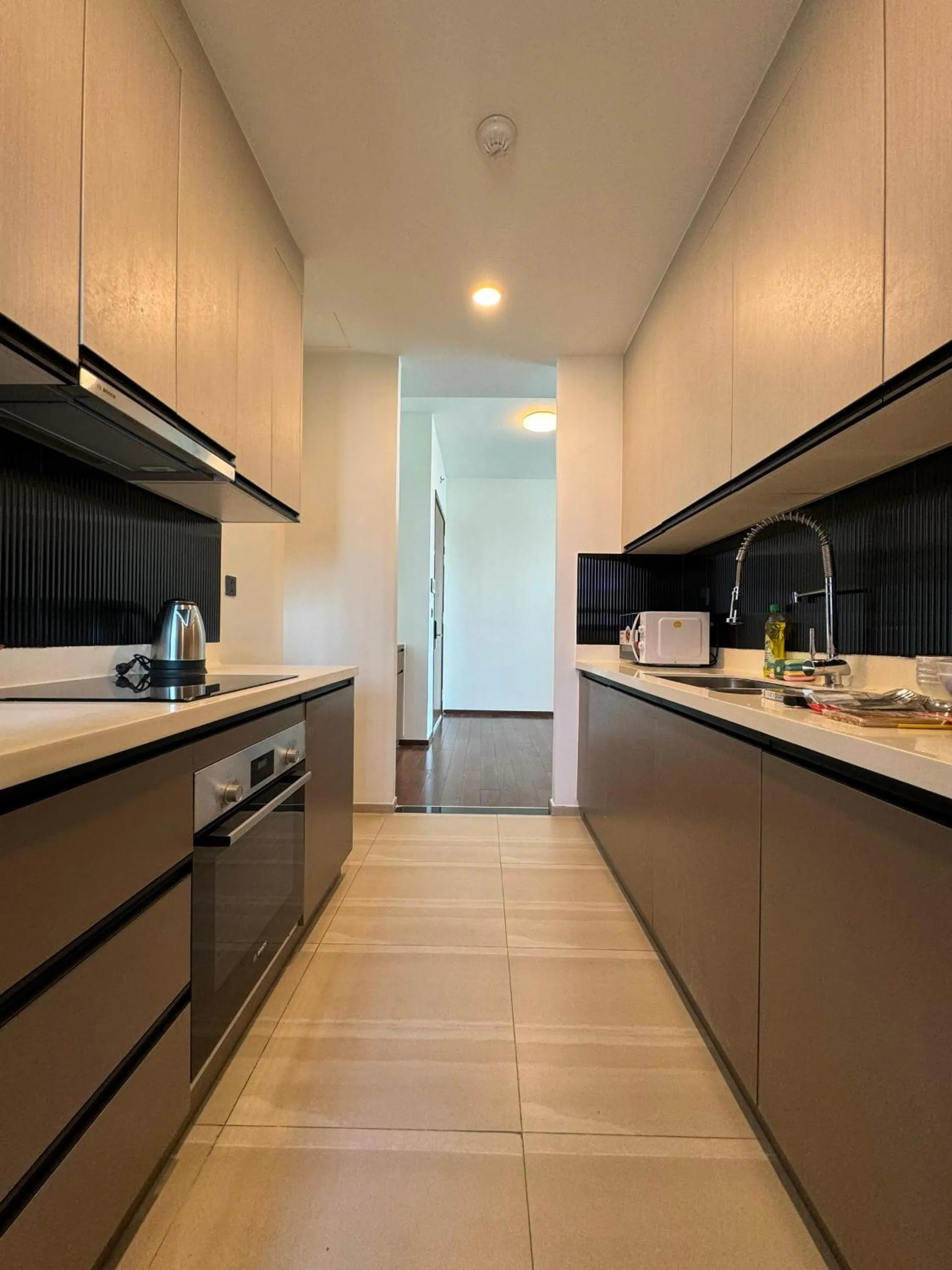 Kitchen or kitchenette in Homie's Dedge Thao Dien Luxury Apartment
