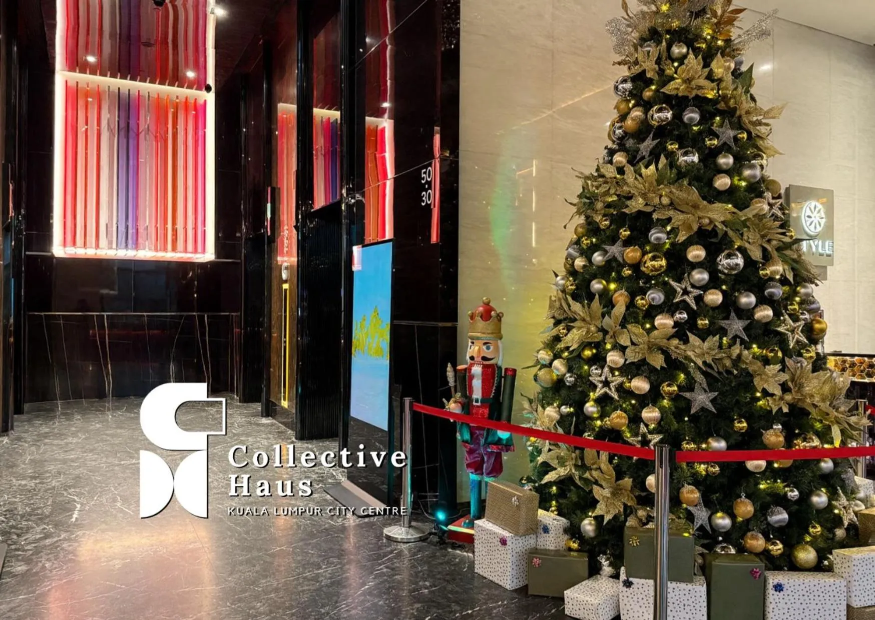 Text overlay in The Platinum 2 Kuala Lumpur By Collective Haus