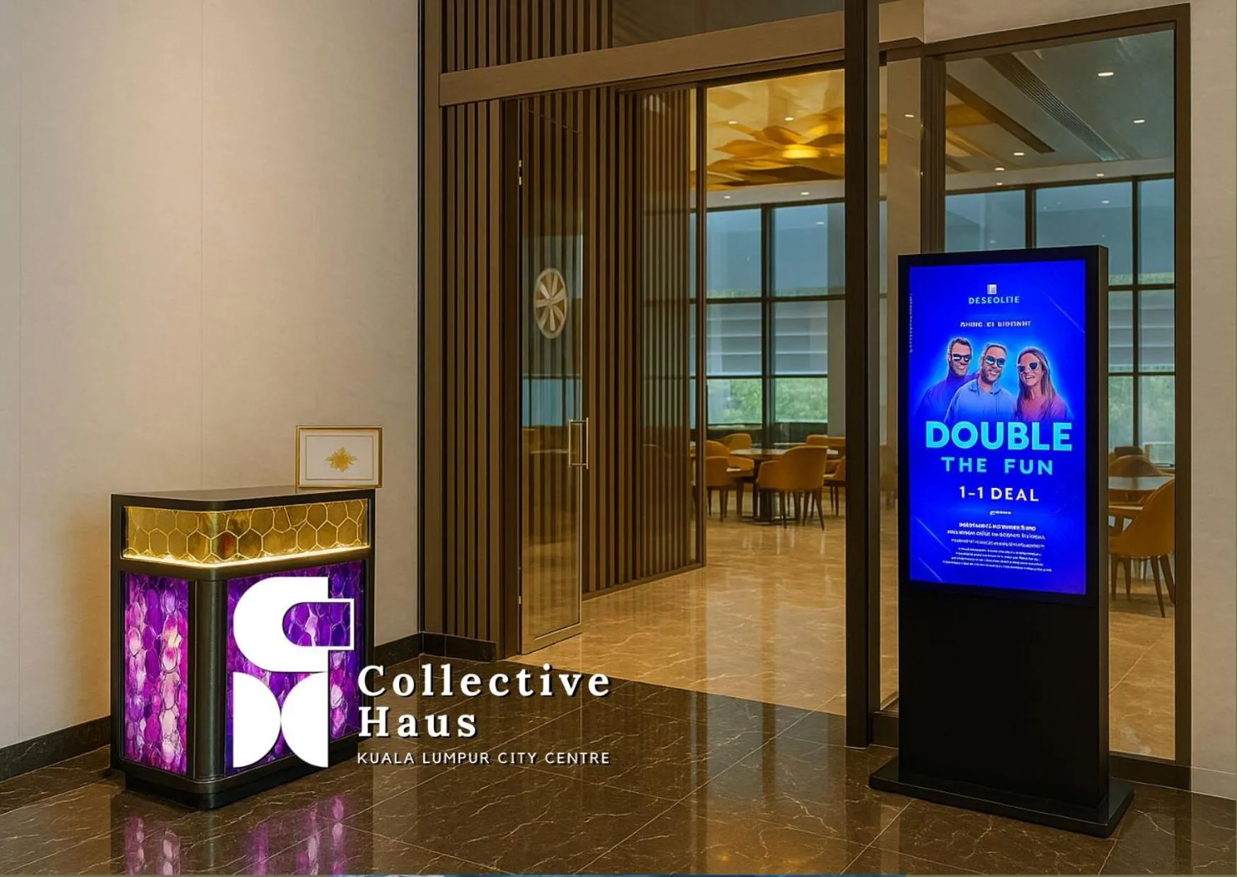 Restaurant/places to eat in The Platinum 2 Kuala Lumpur By Collective Haus