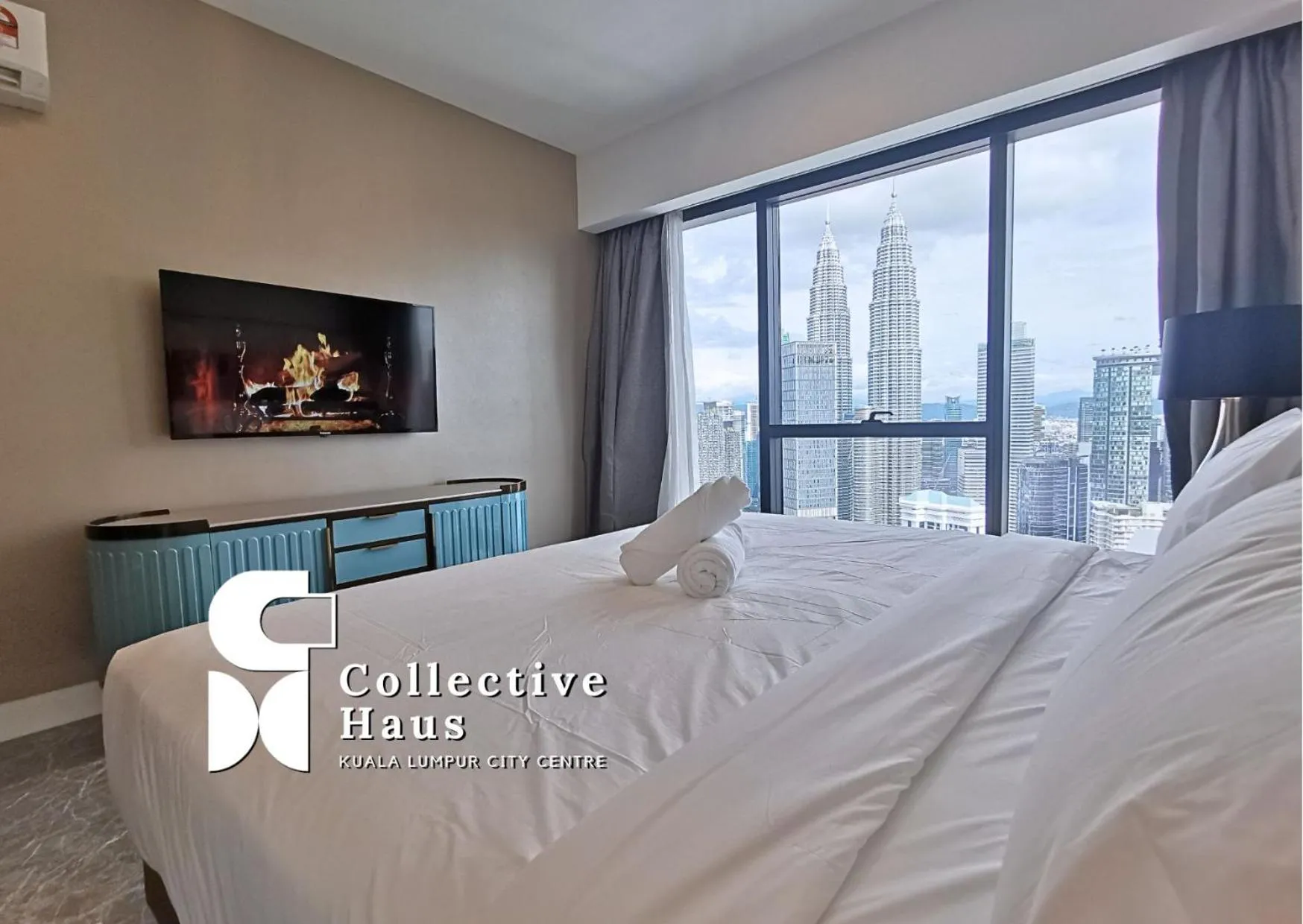【TwinTower View】Premium 3-Bedroom Suite【High-Floor】 in The Platinum 2 Kuala Lumpur By Collective Haus