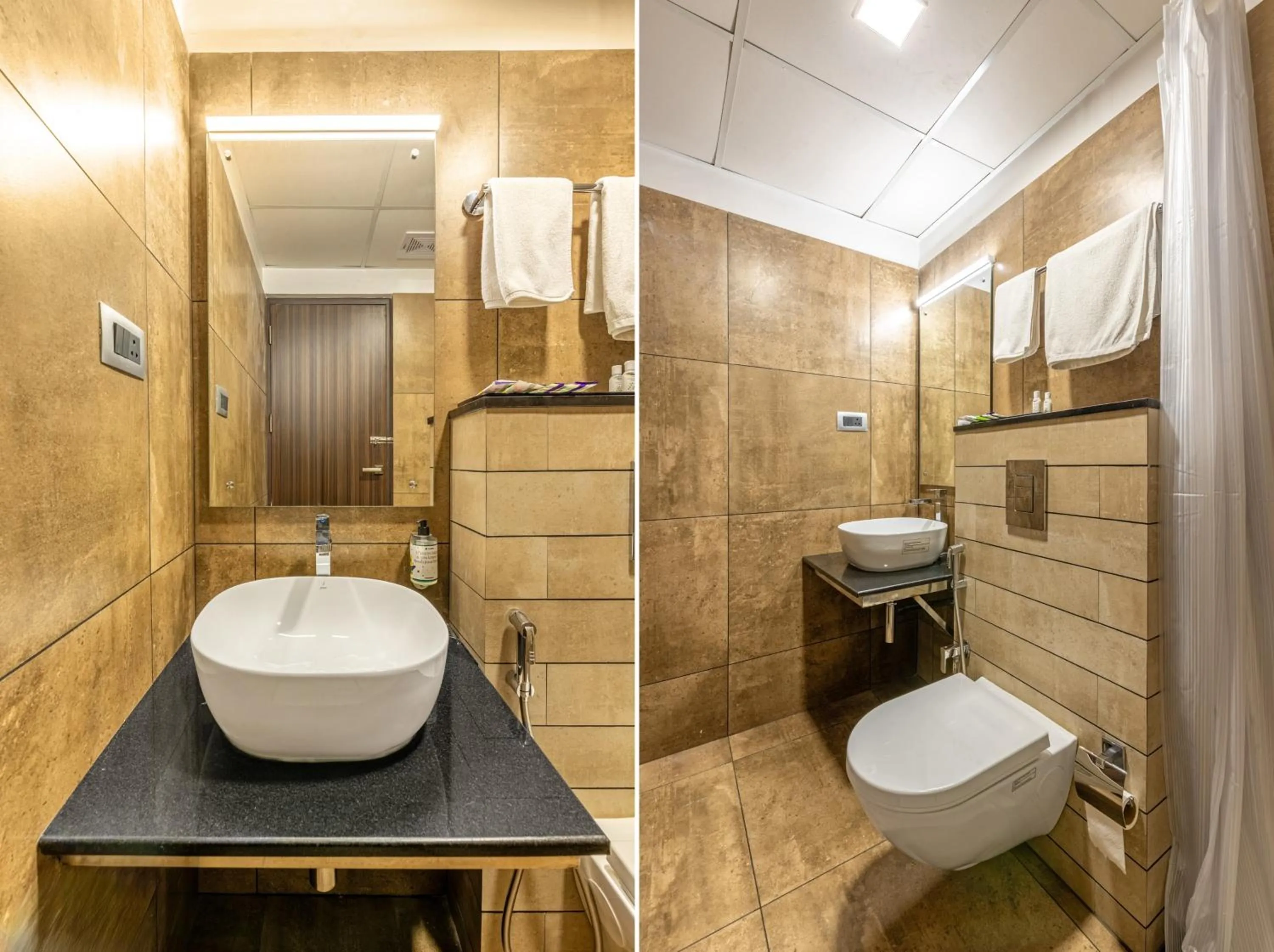 Bathroom in Treebo De Cloud 9 Regency