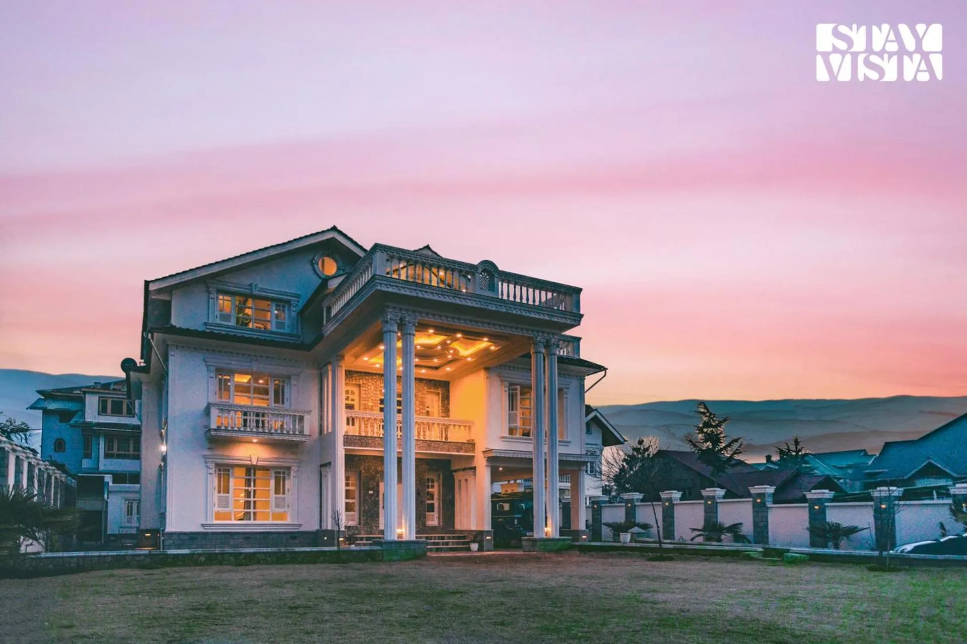 Property building in StayVista at Midsummer Moon - Mountain View with Courtyard