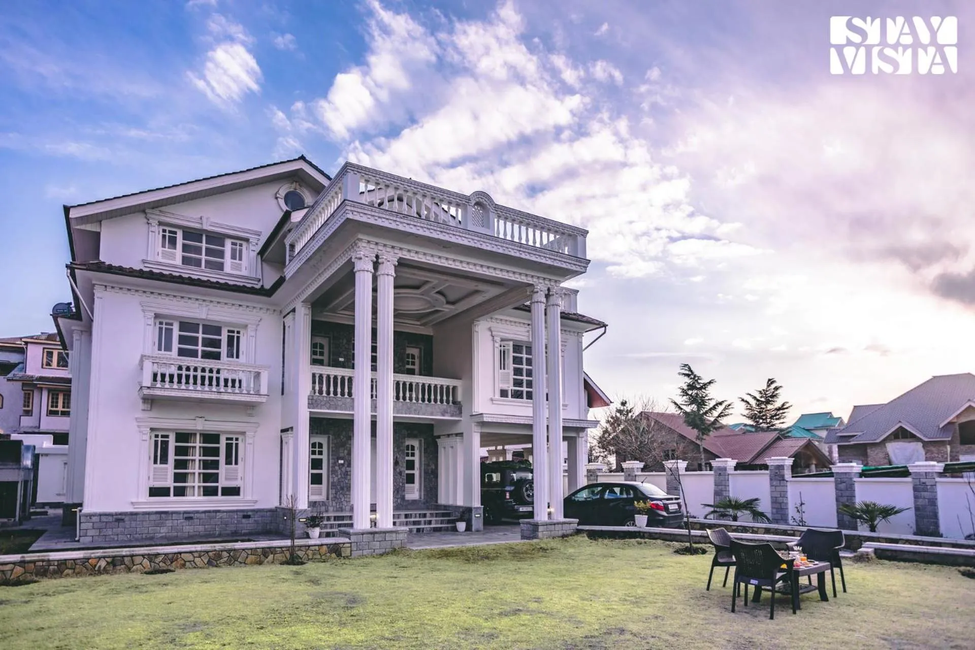 Property building in StayVista at Midsummer Moon - Mountain View with Courtyard