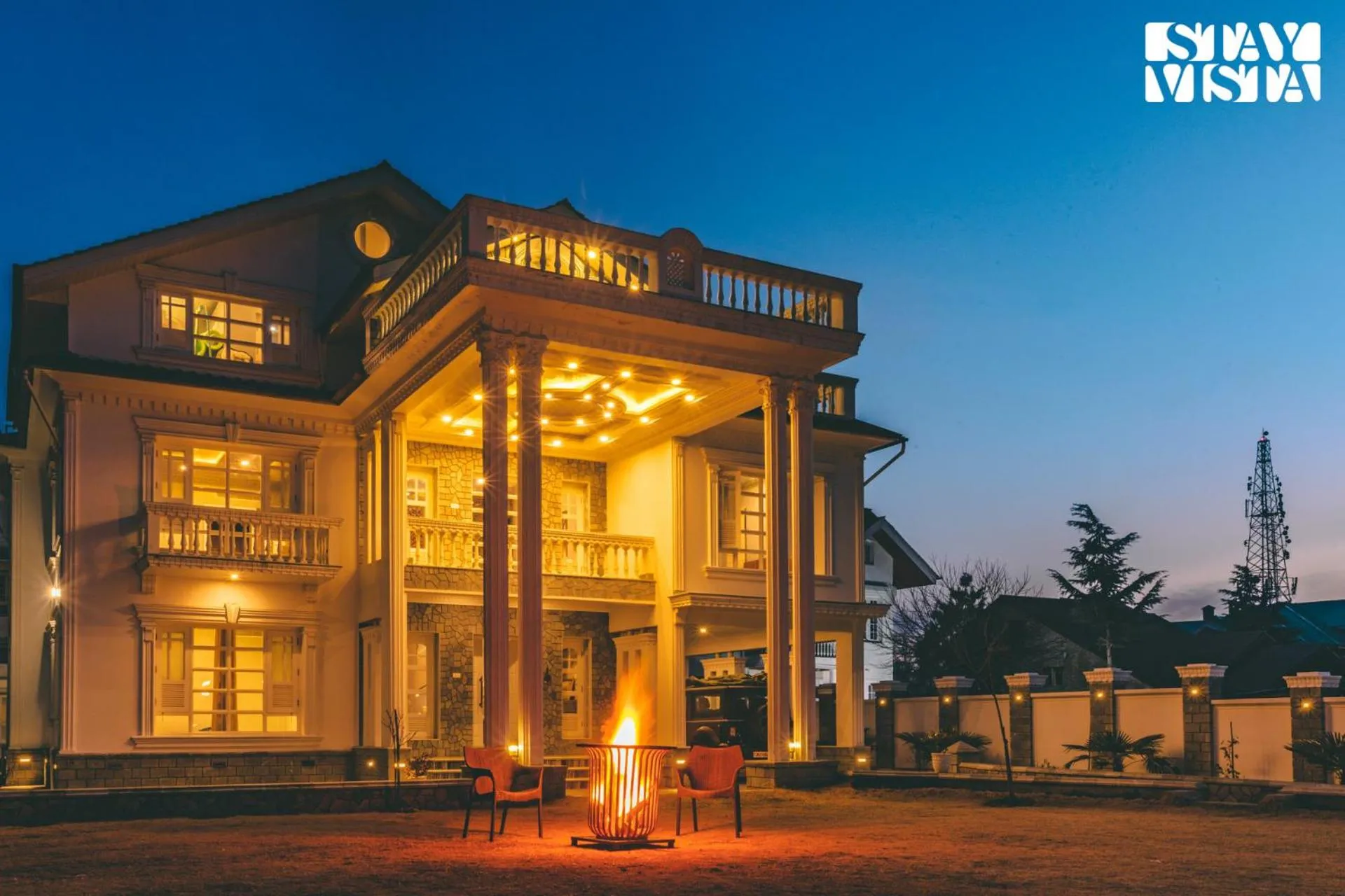 Property building in StayVista at Midsummer Moon - Mountain View with Courtyard