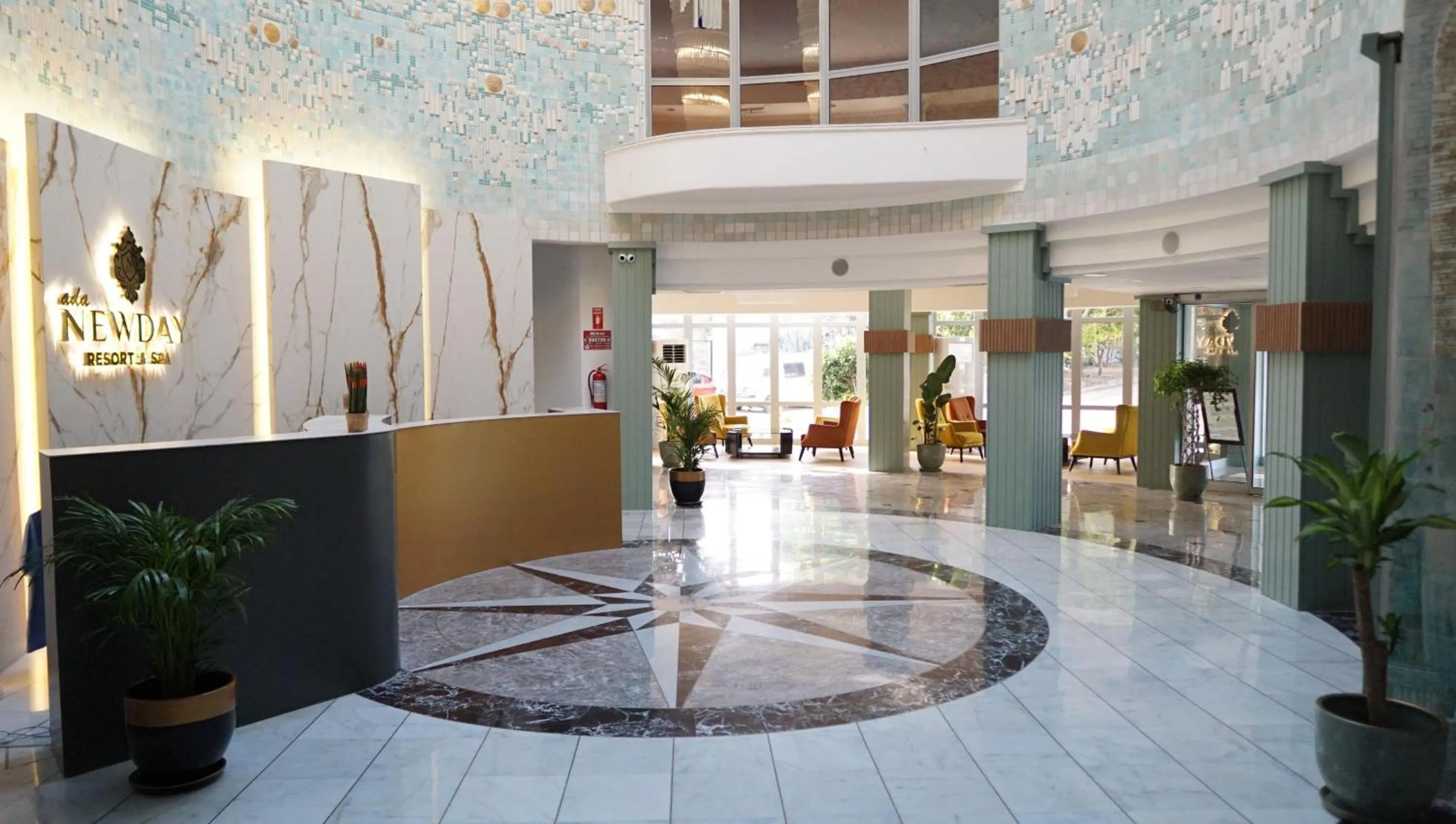 Lobby or reception in Ada Newday Resort Hotel