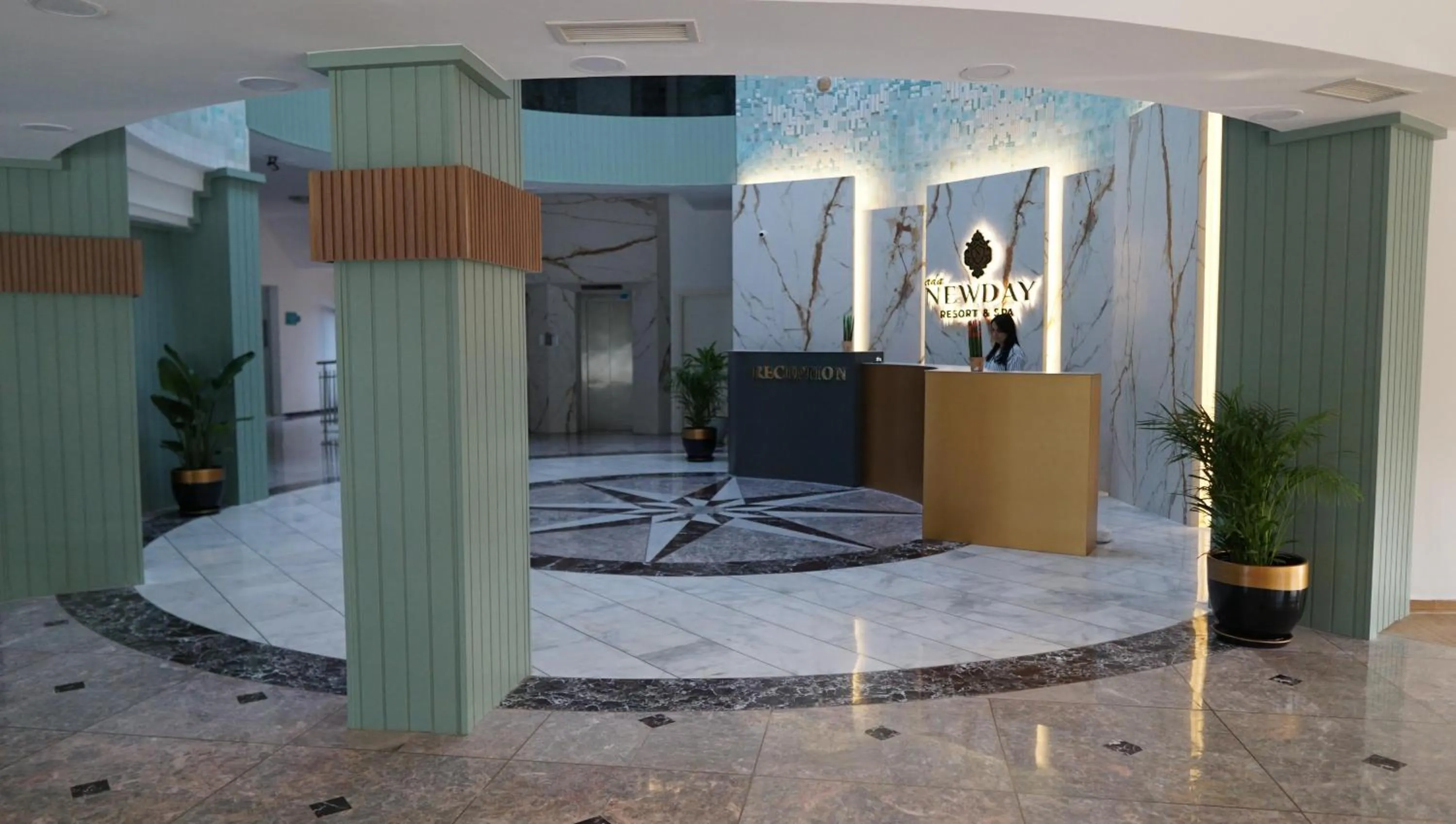 Lobby or reception in Ada Newday Resort Hotel