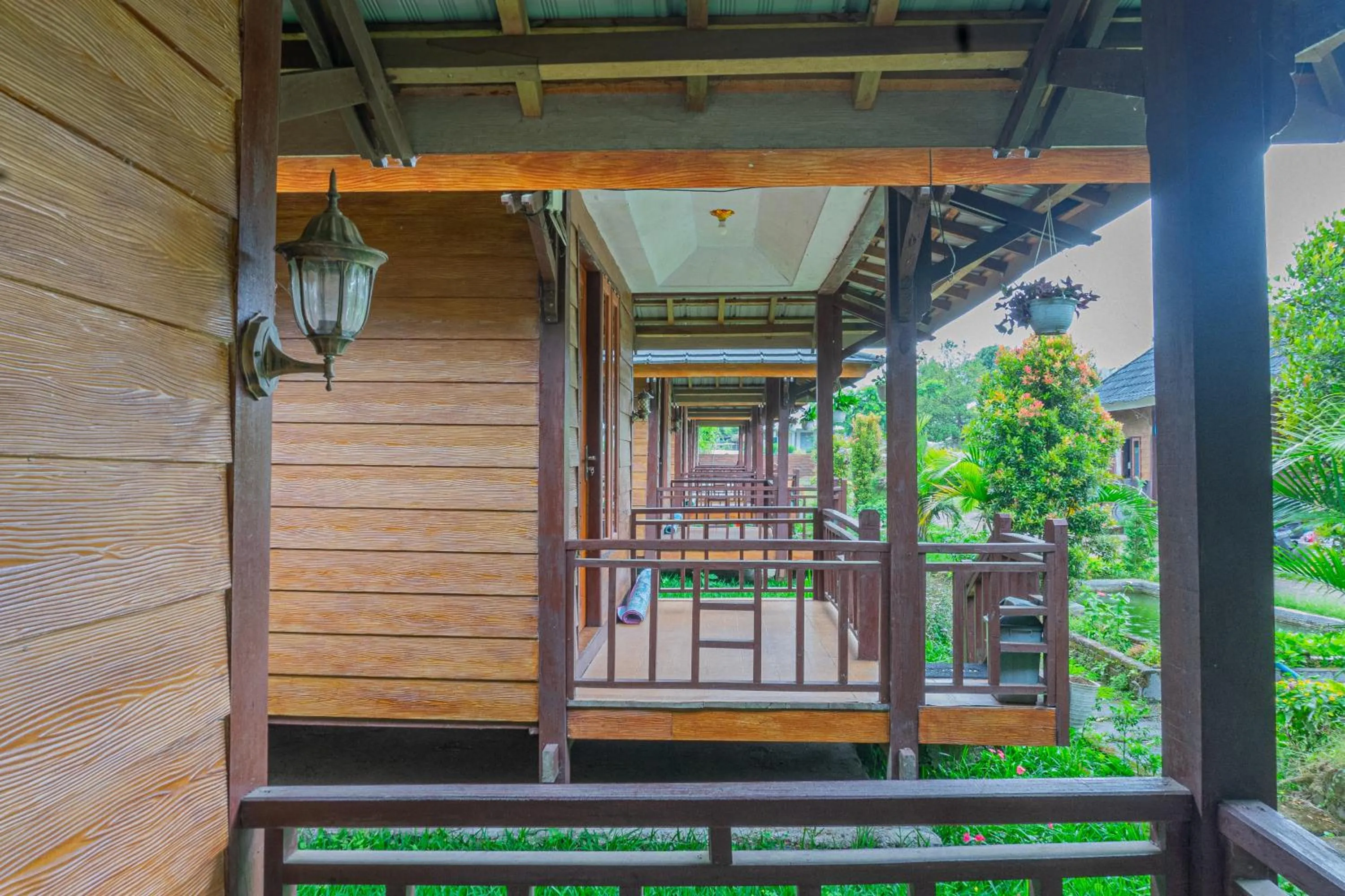 Balcony/Terrace in Puncak Rinjani Lodge