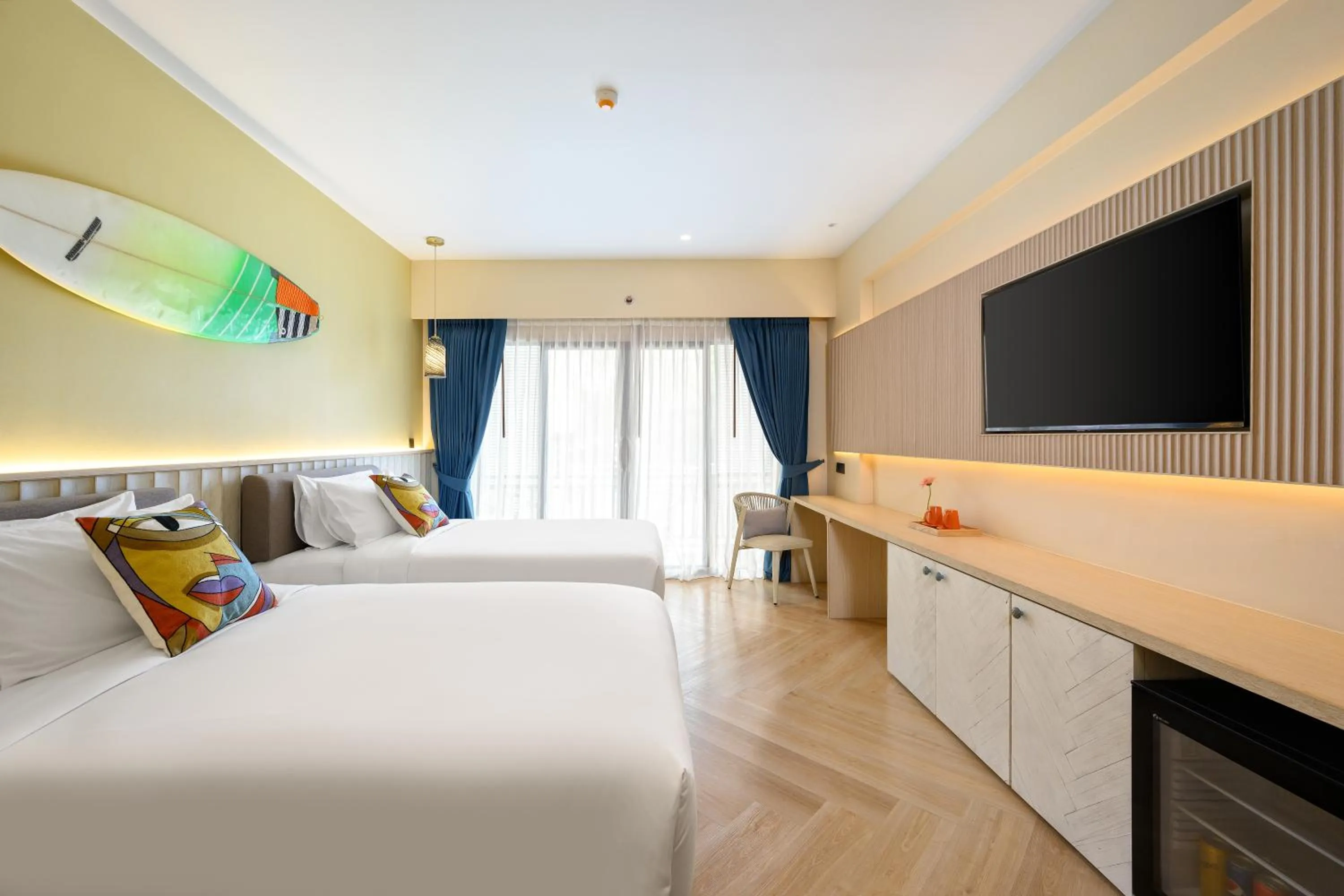 Bed in Centara Life Lamai Resort Samui