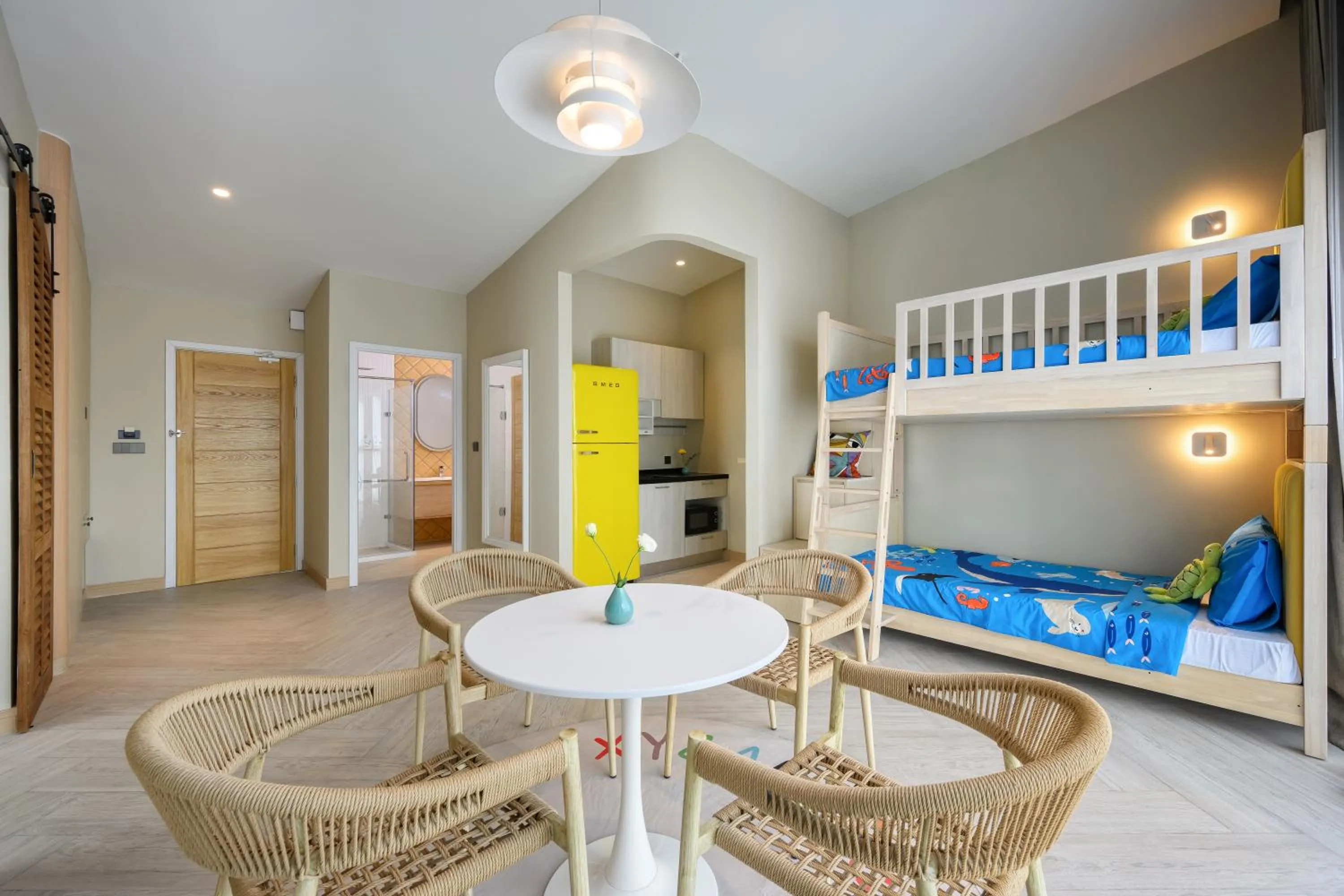 Seating area, Bed in Centara Life Lamai Resort Samui