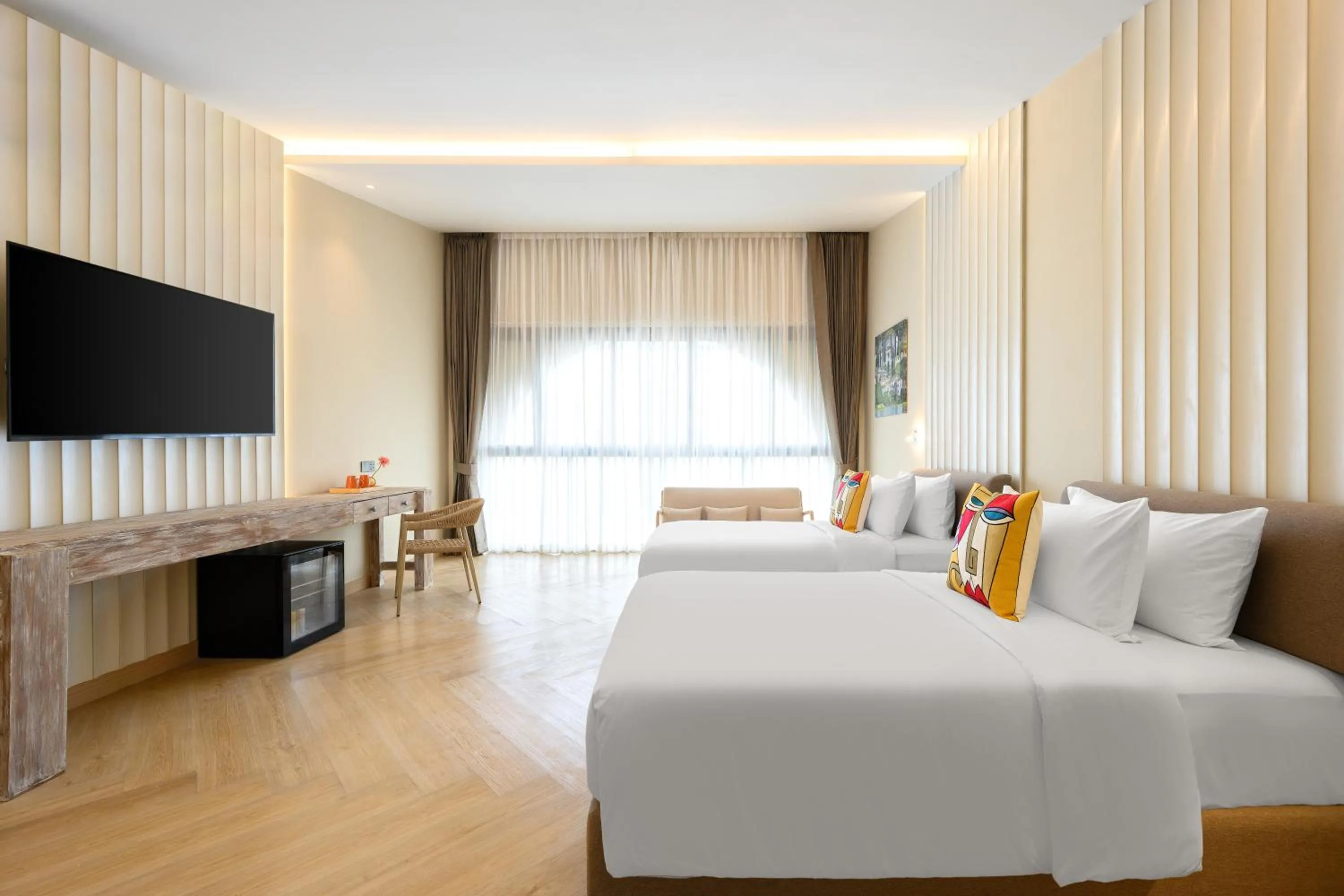 TV and multimedia, Bed in Centara Life Lamai Resort Samui