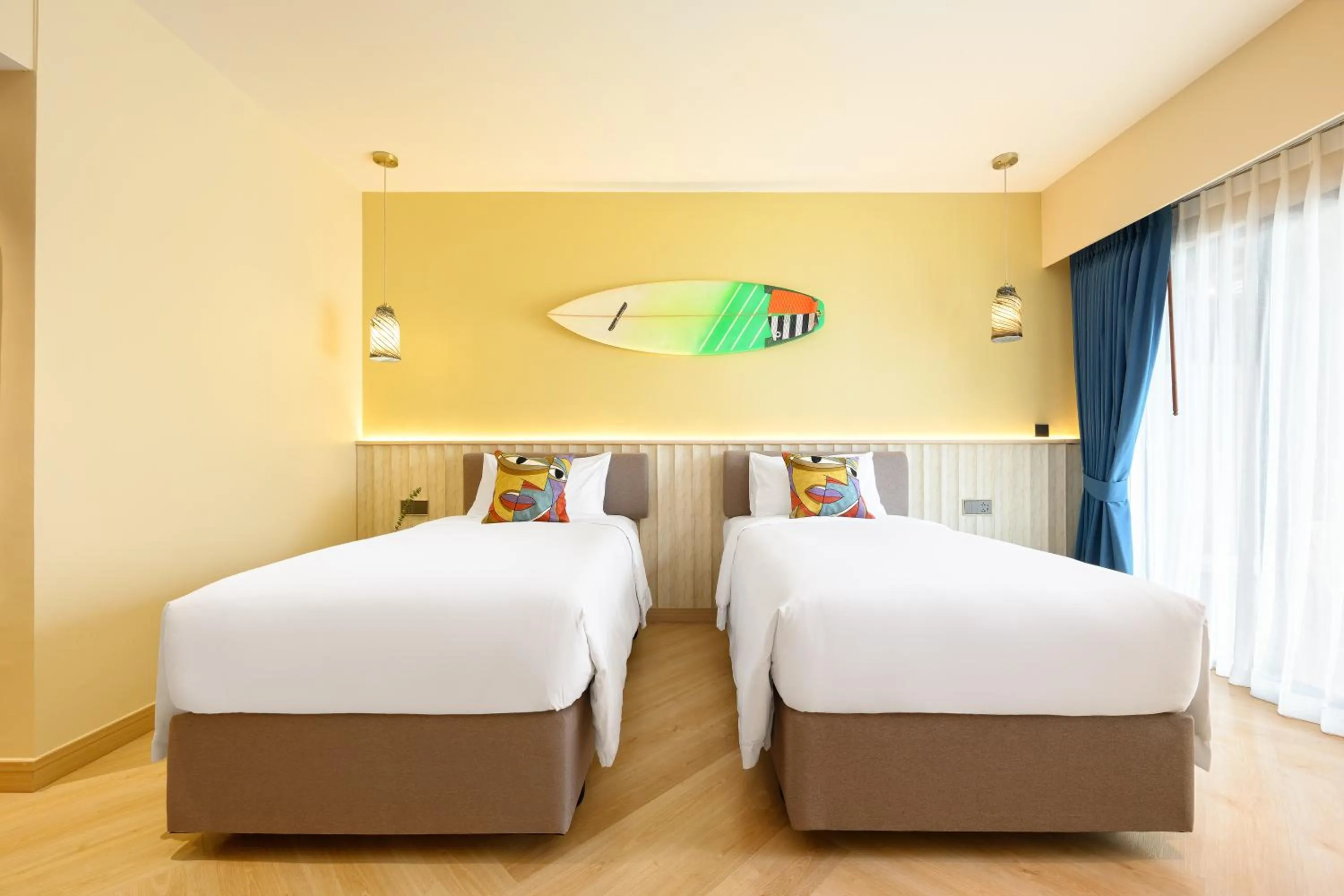 Bed in Centara Life Lamai Resort Samui