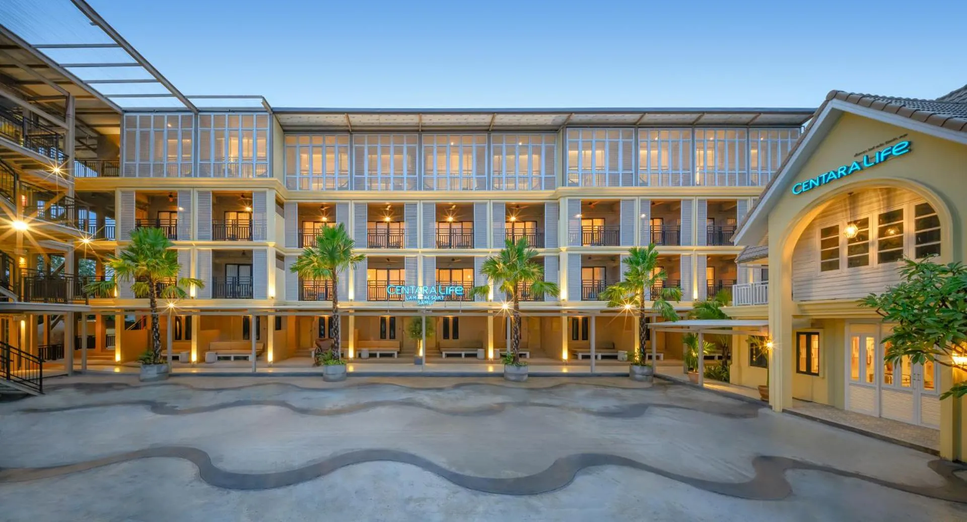 Property building in Centara Life Lamai Resort Samui