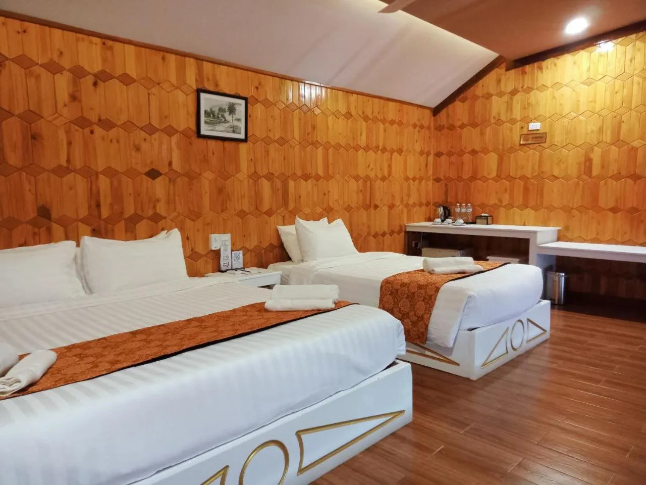 Bed in Nov Koh Kong Resort