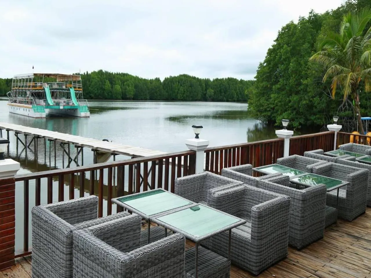 Lake view in Nov Koh Kong Resort