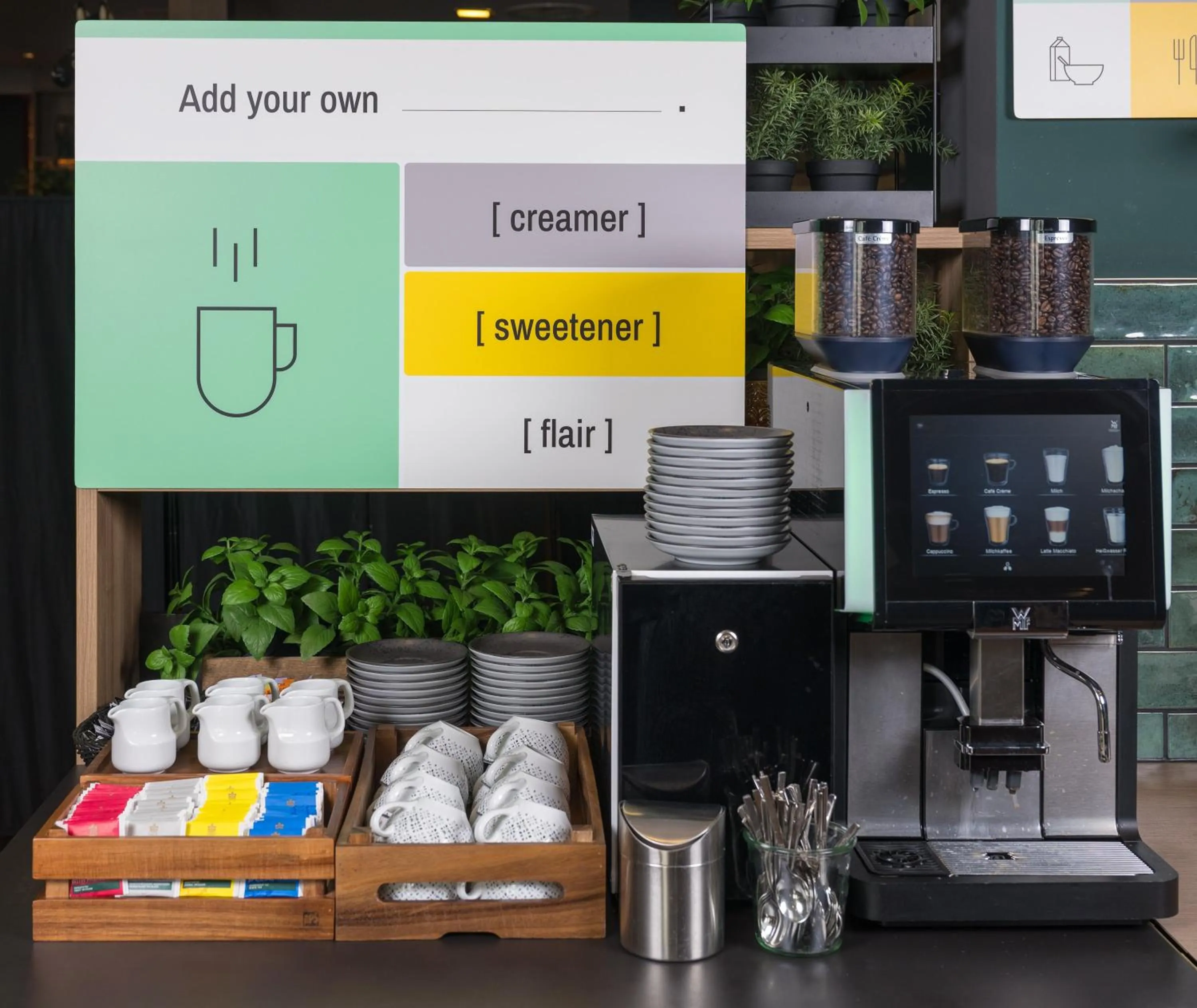 Restaurant/places to eat in Garner Hotel Post Aschaffenburg by IHG