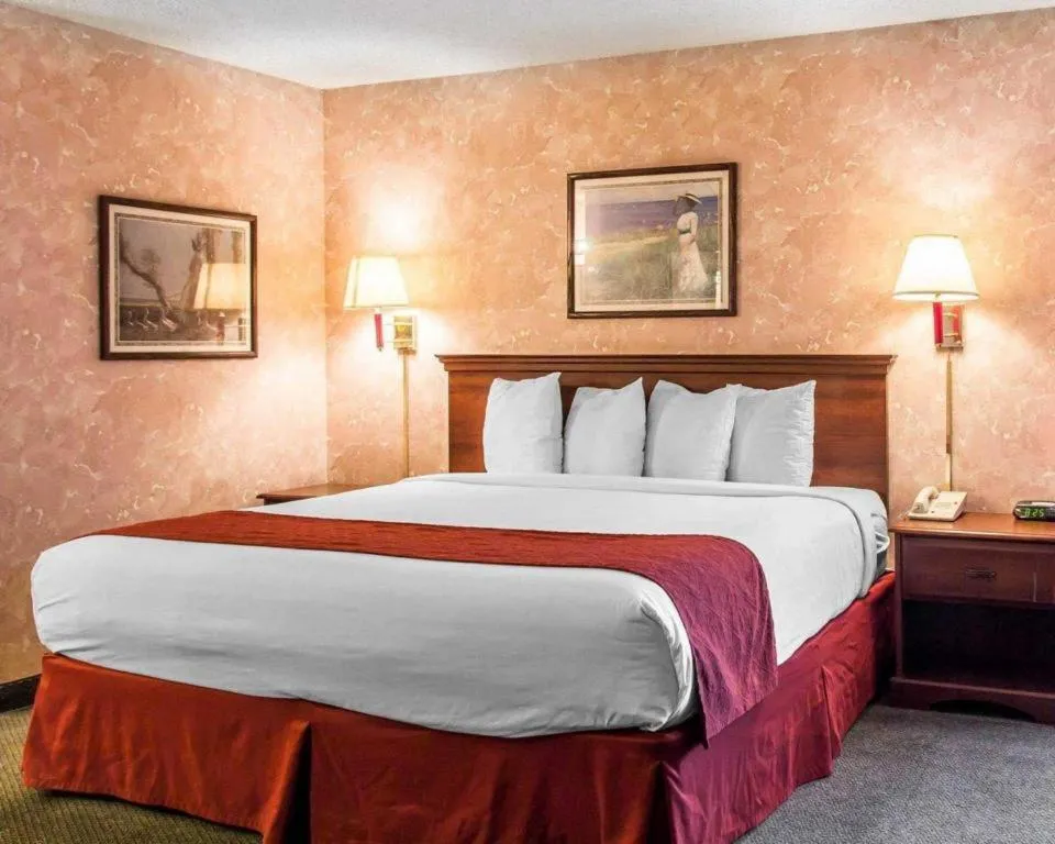 Bed in Econo Lodge Longmont East