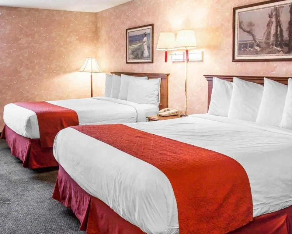 Bed in Econo Lodge Longmont East