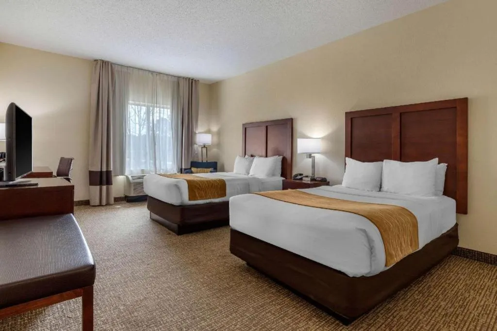 Bed in Comfort Inn & Suites