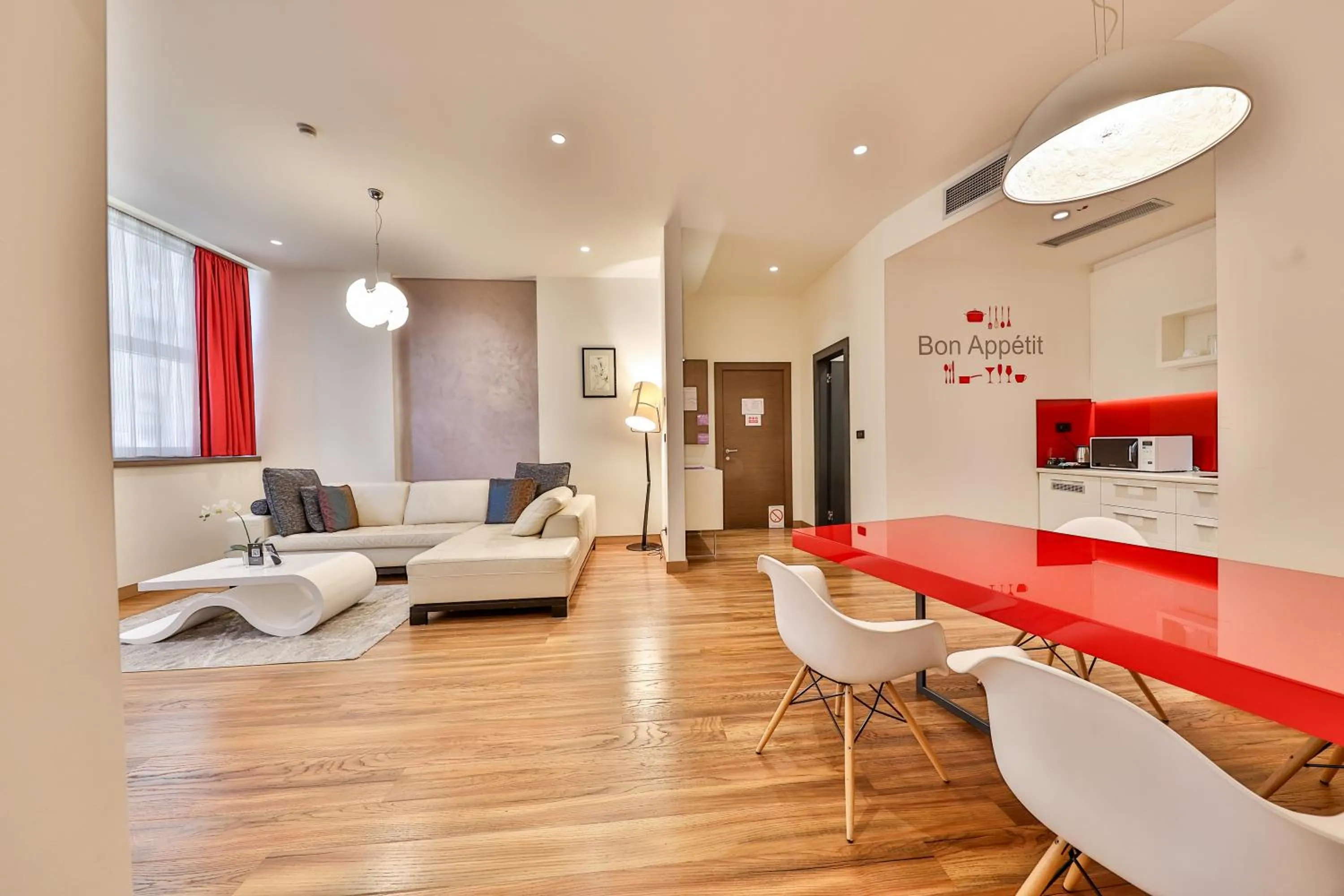 Living room in Atera Business Suites