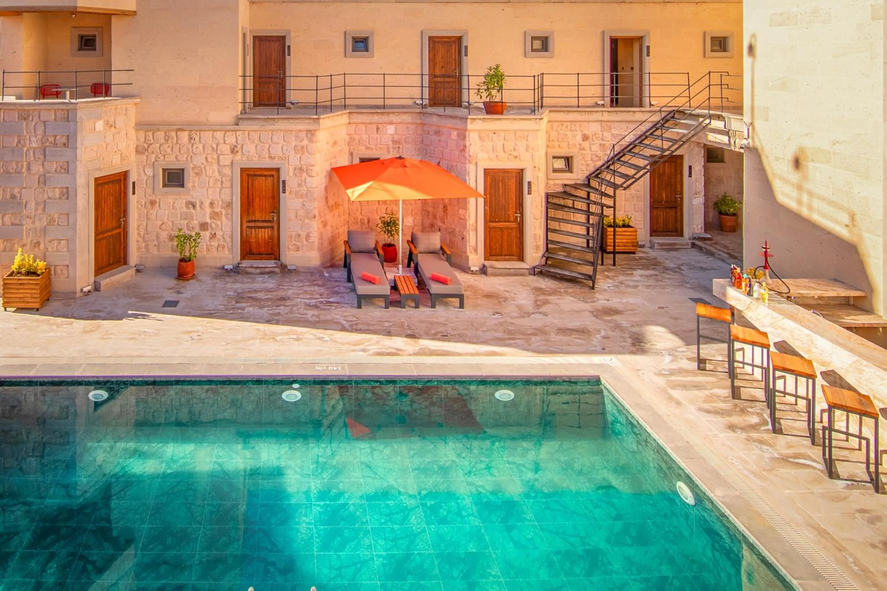 Pool view in Breeze Of Cappadocia