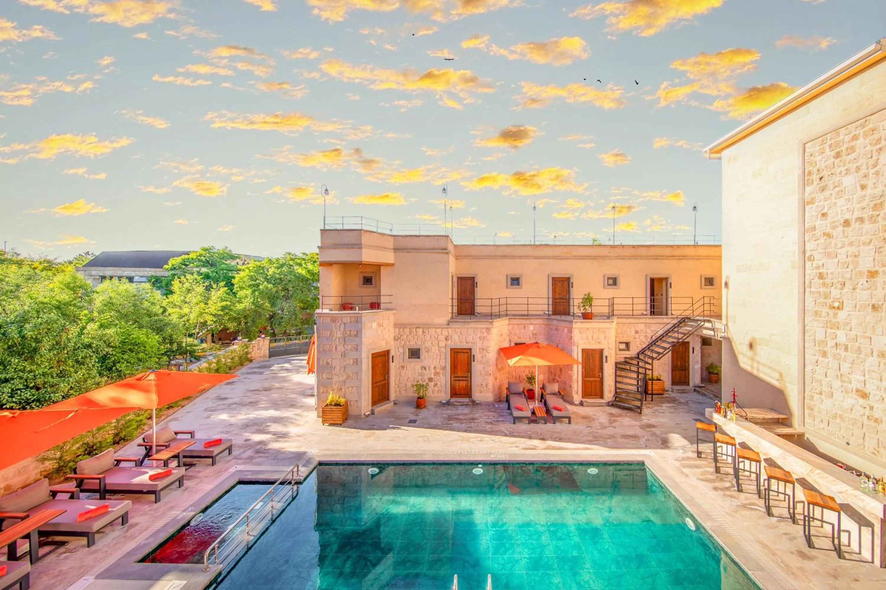 Pool view in Breeze Of Cappadocia