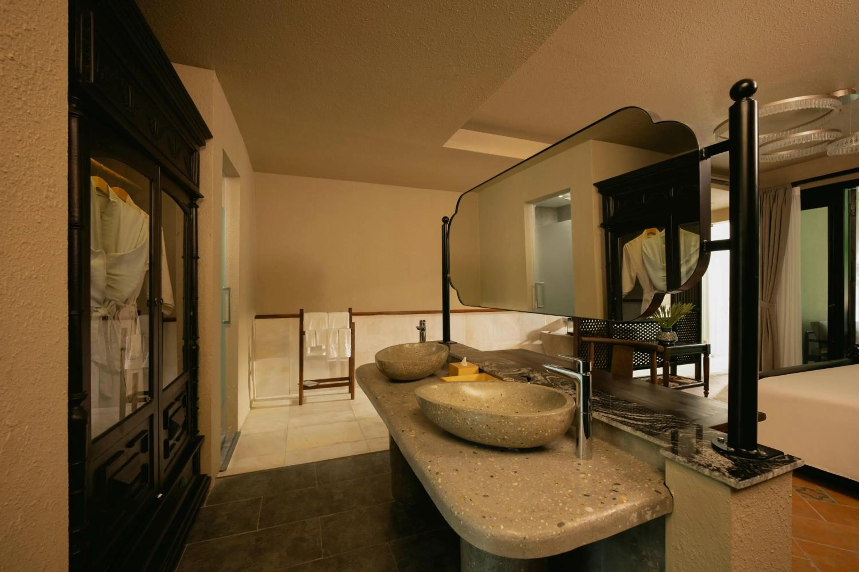 Bed in Jiva Hoa Lu Retreat