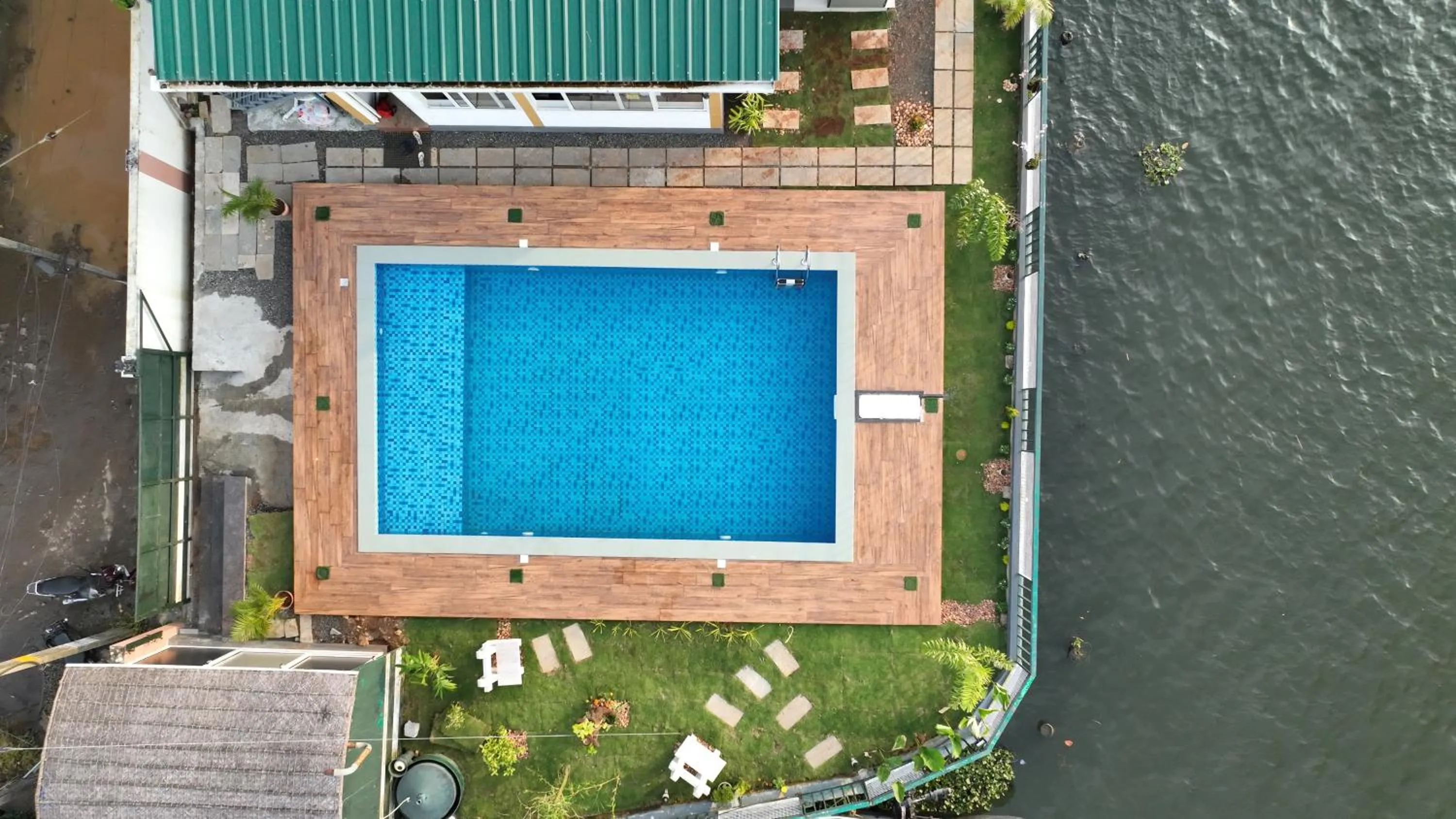 Swimming pool in MIRAS PMC Lakeshore Resort