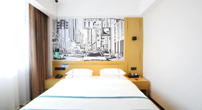 Bed in City Comfort Inn Enshi Nver Town