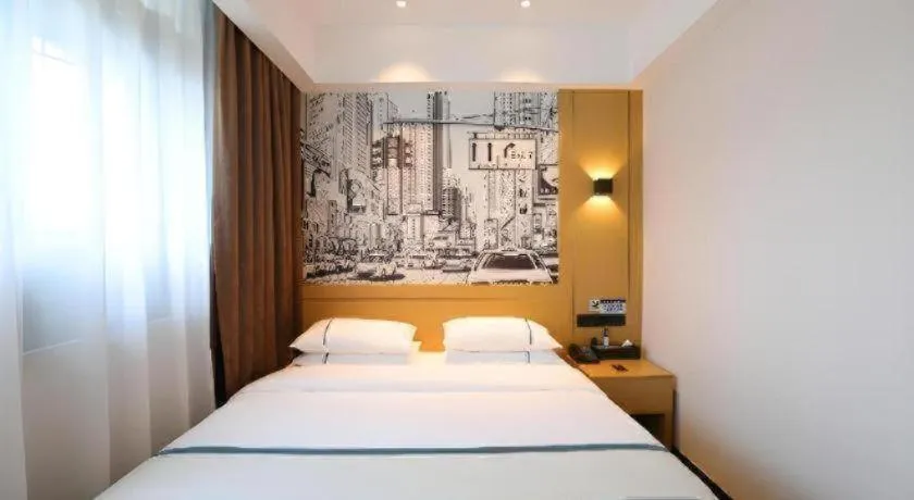 Bed in City Comfort Inn Enshi Nver Town