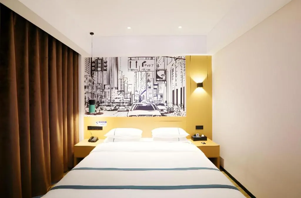 Bed in City Comfort Inn Enshi Nver Town