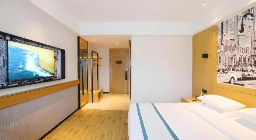 Bed in City Comfort Inn Enshi Nver Town