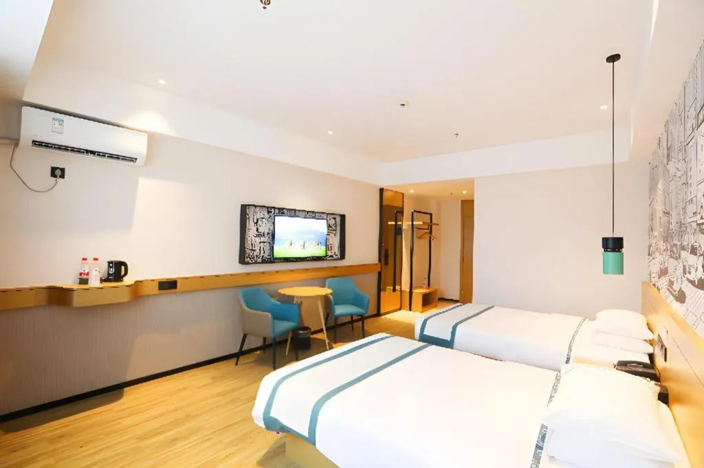 Bed in City Comfort Inn Enshi Nver Town