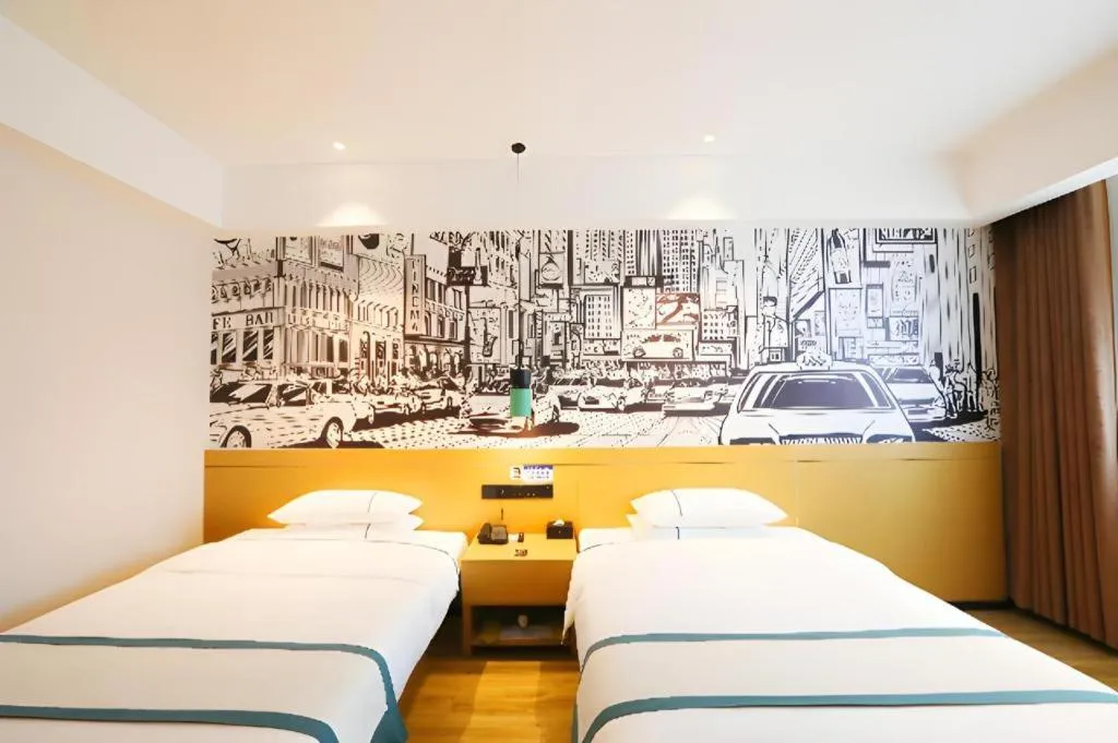 Bed in City Comfort Inn Enshi Nver Town