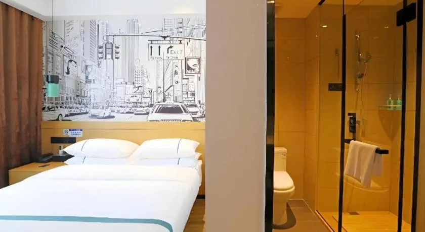 Bed in City Comfort Inn Enshi Nver Town