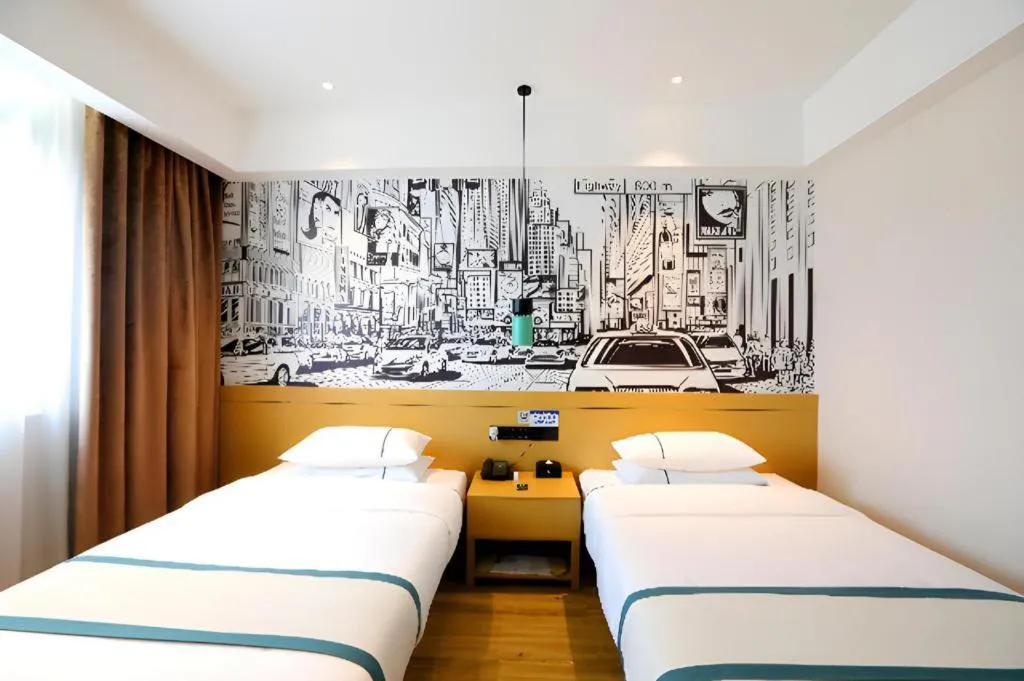 Bed in City Comfort Inn Enshi Nver Town