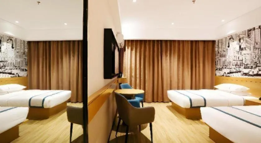 Bed in City Comfort Inn Enshi Nver Town