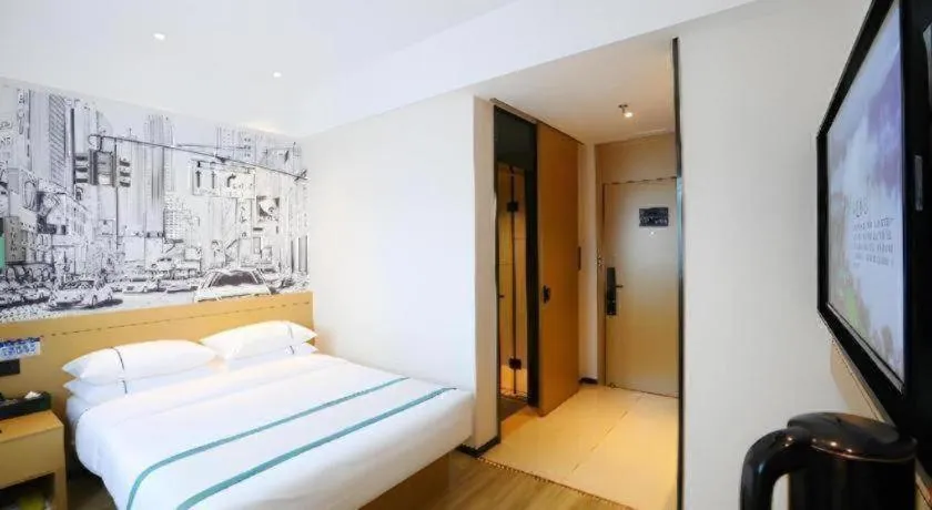 Bed in City Comfort Inn Enshi Nver Town