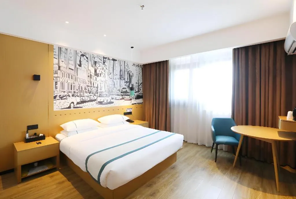 Bed in City Comfort Inn Enshi Nver Town