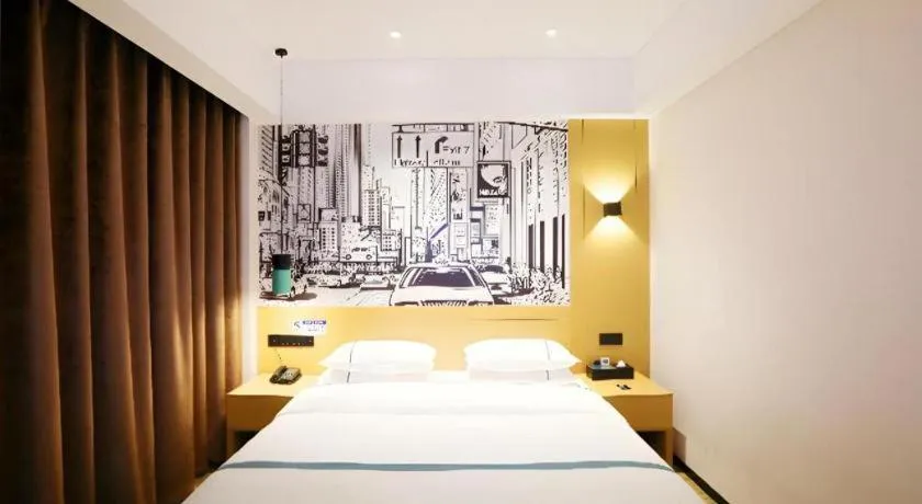 Bed in City Comfort Inn Enshi Nver Town