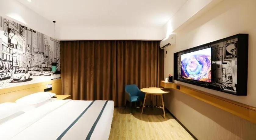 Bed in City Comfort Inn Enshi Nver Town