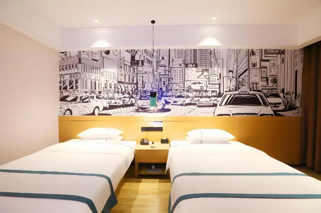 Bed in City Comfort Inn Enshi Nver Town