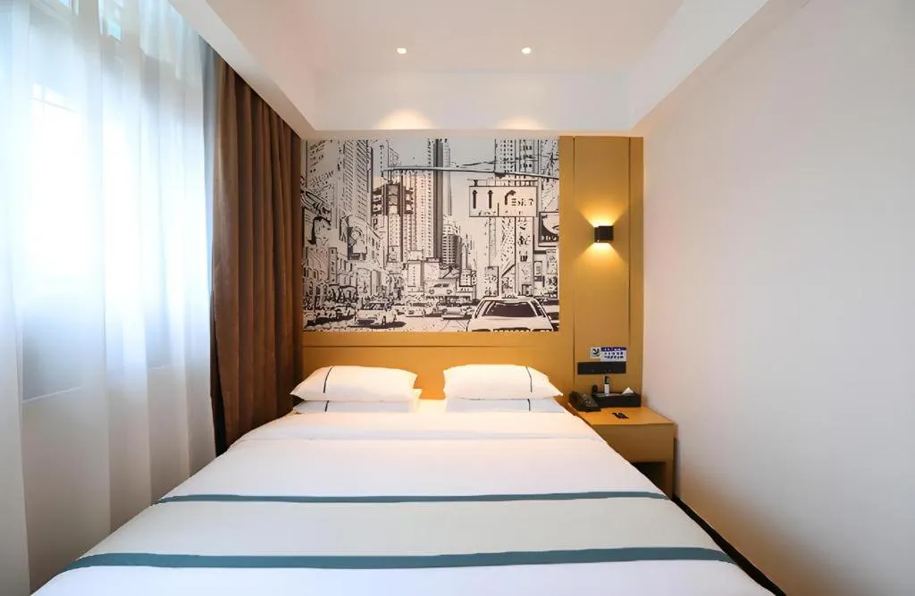 Bed in City Comfort Inn Enshi Nver Town