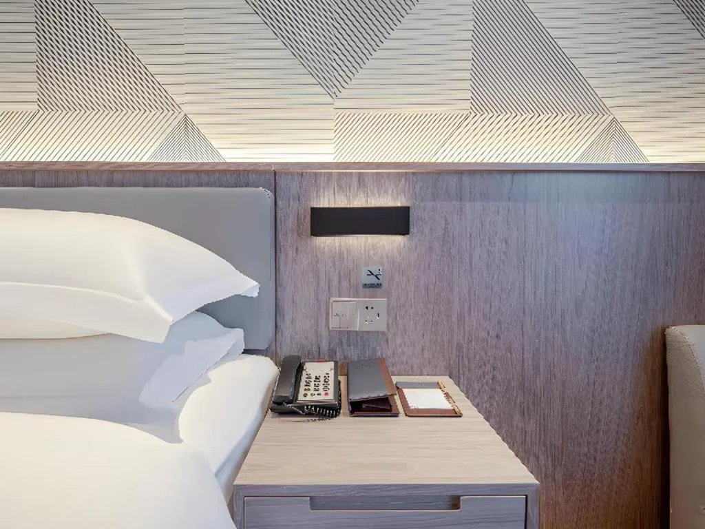 Bed in Borrman Hotel Nanning Wuming Center